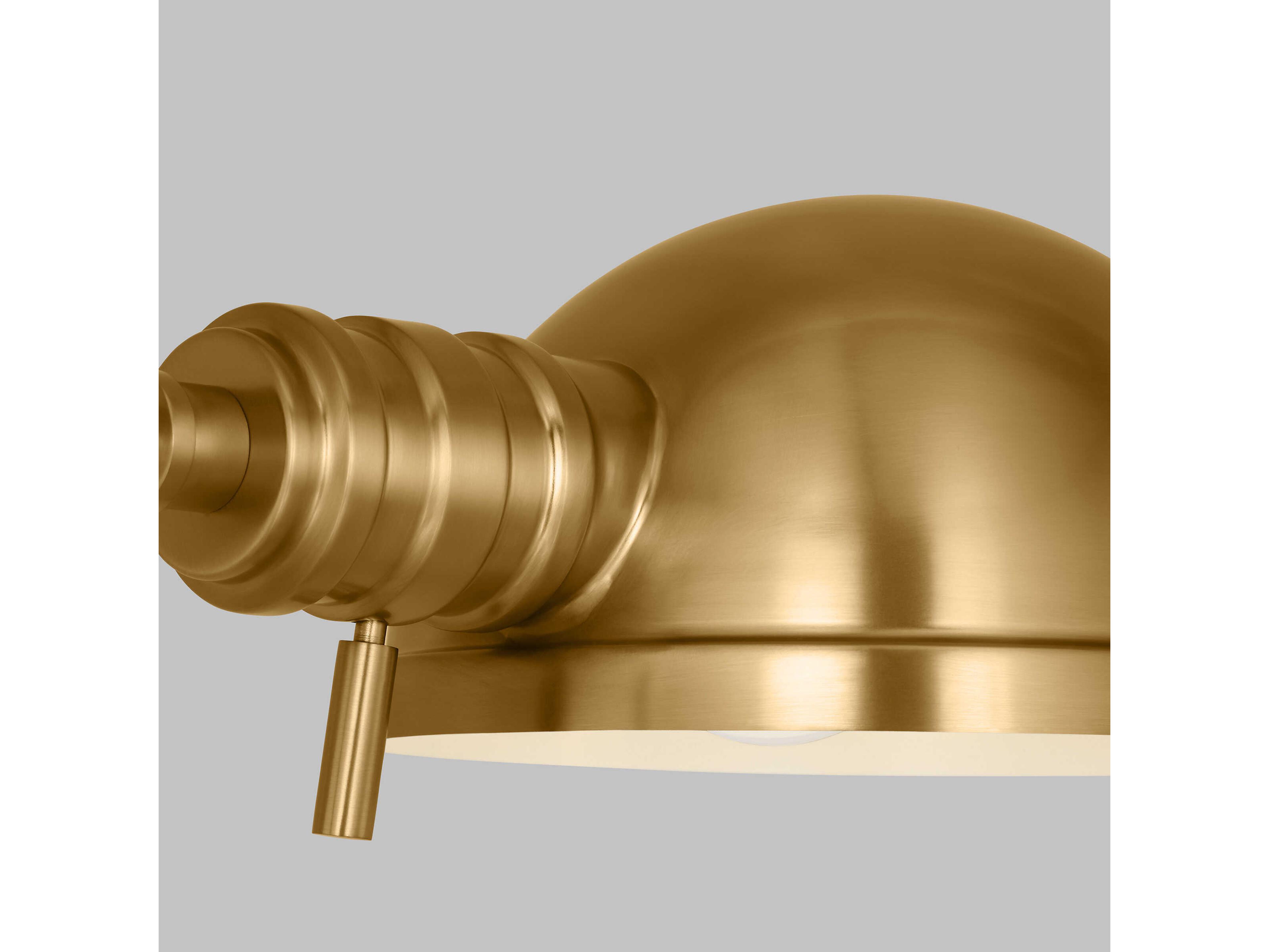 Visual Comfort Studio Belmont Burnished Brass Steel Floor Lamp