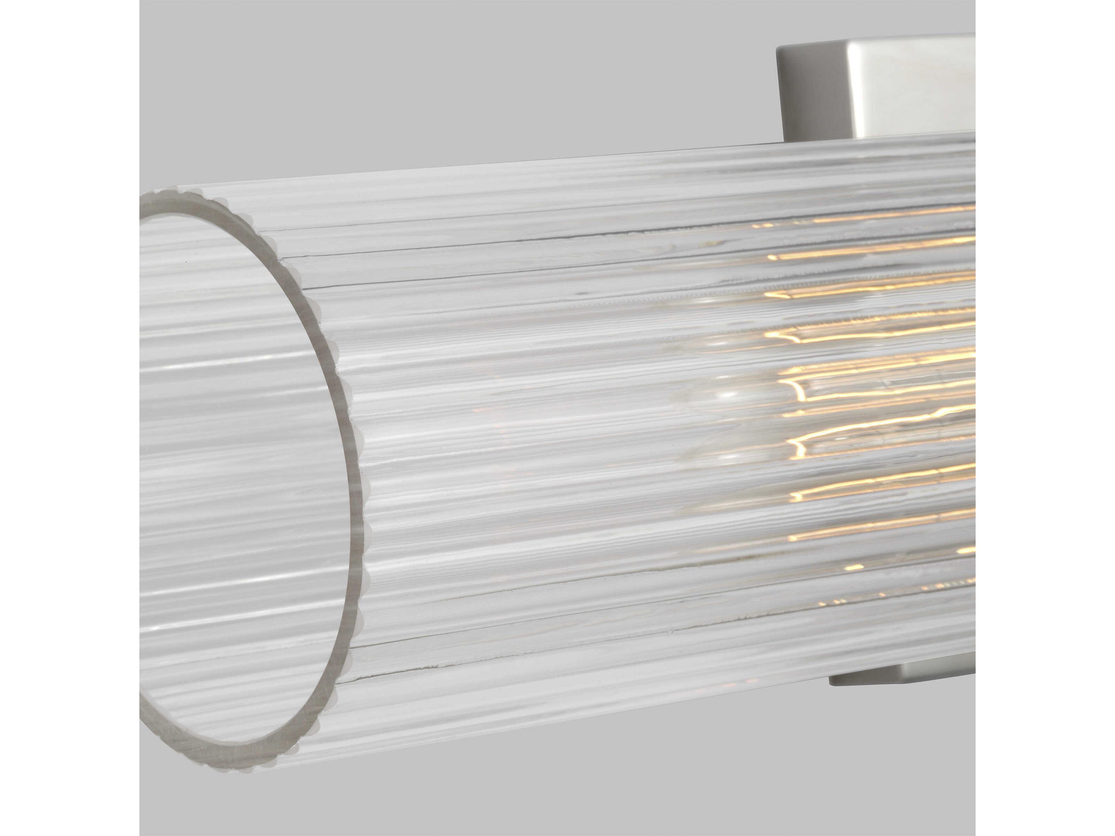 Visual Comfort Studio Geneva 2-Light Polished Nickel Vanity Light