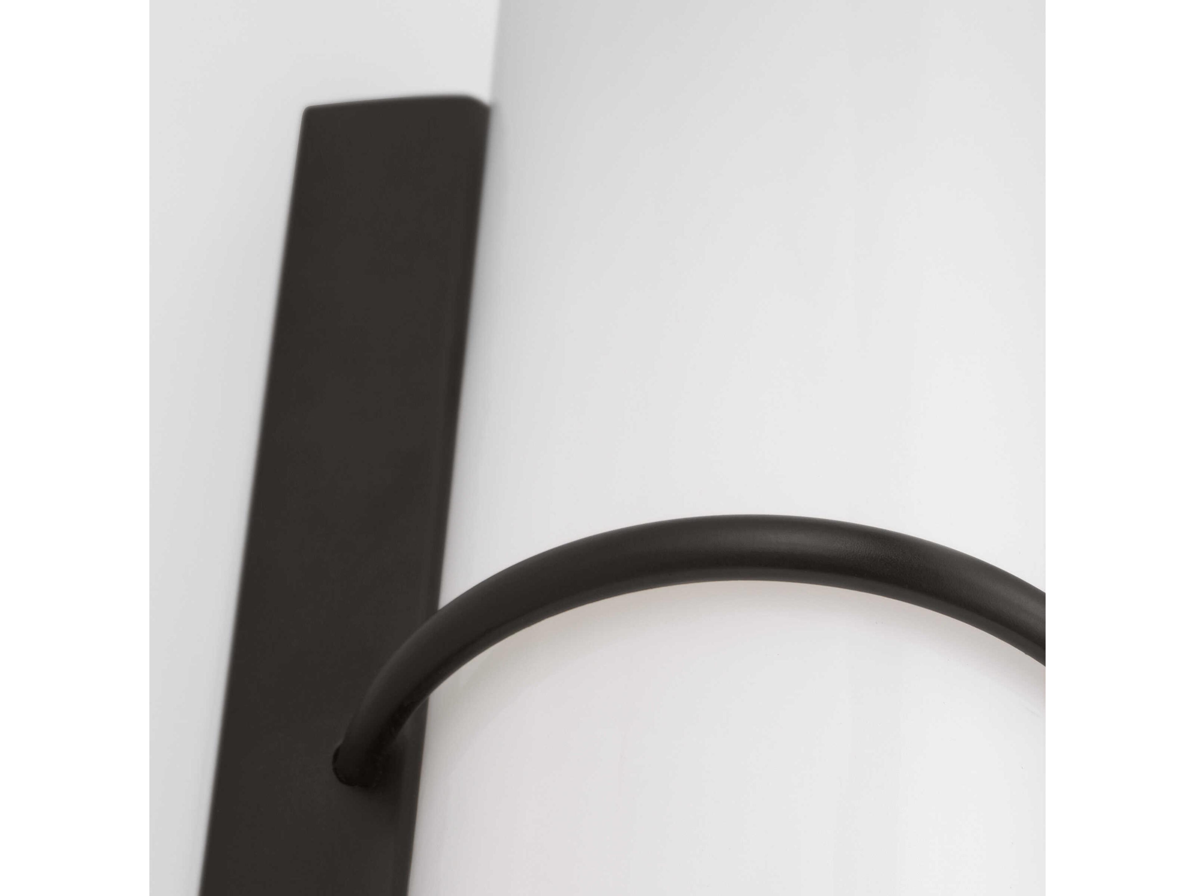 Visual Comfort Studio Amelie 1-Light Aged Iron Black Vanity Light