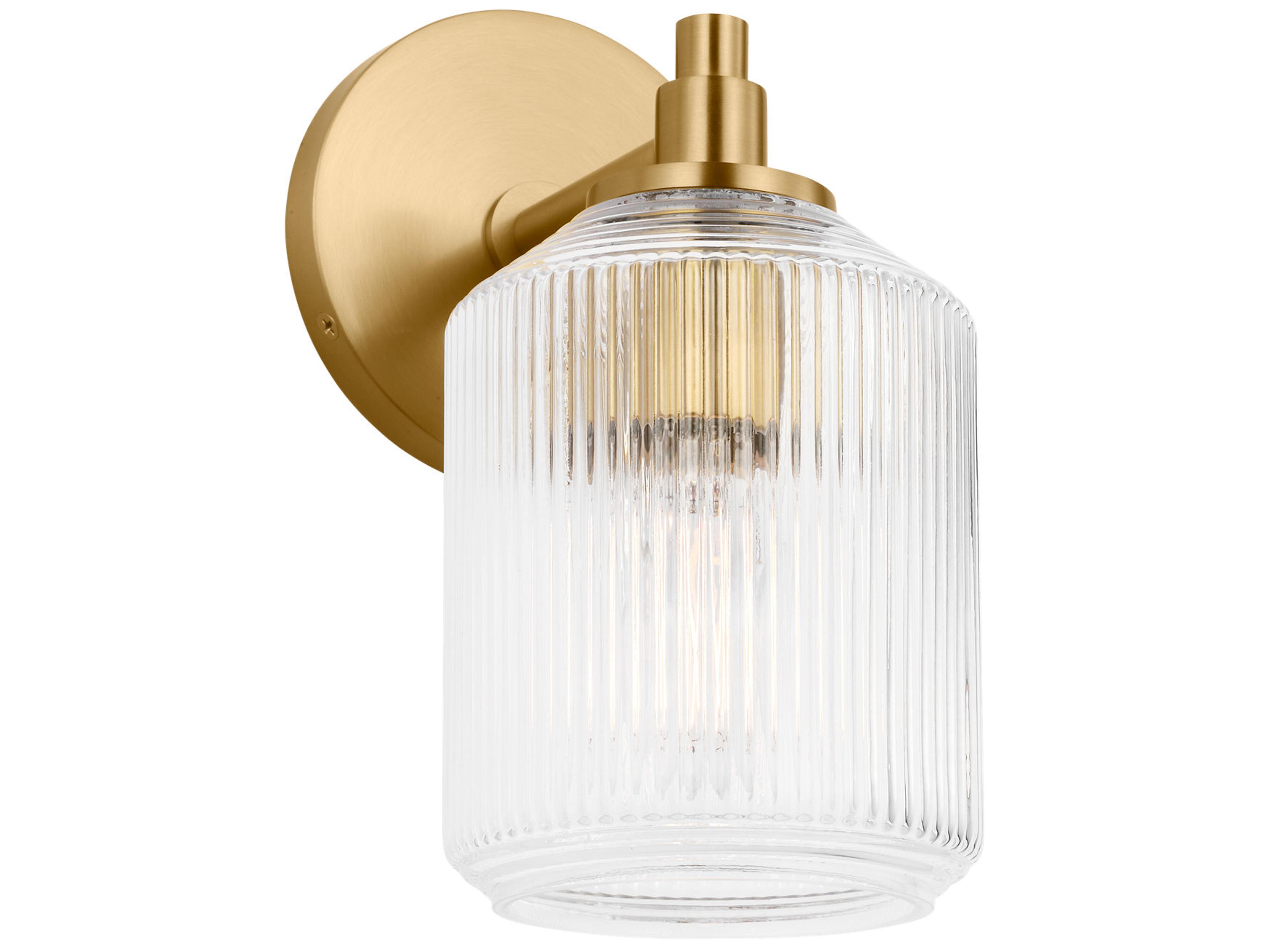 Barstow 1-Light Burnished Brass Wall Sconce