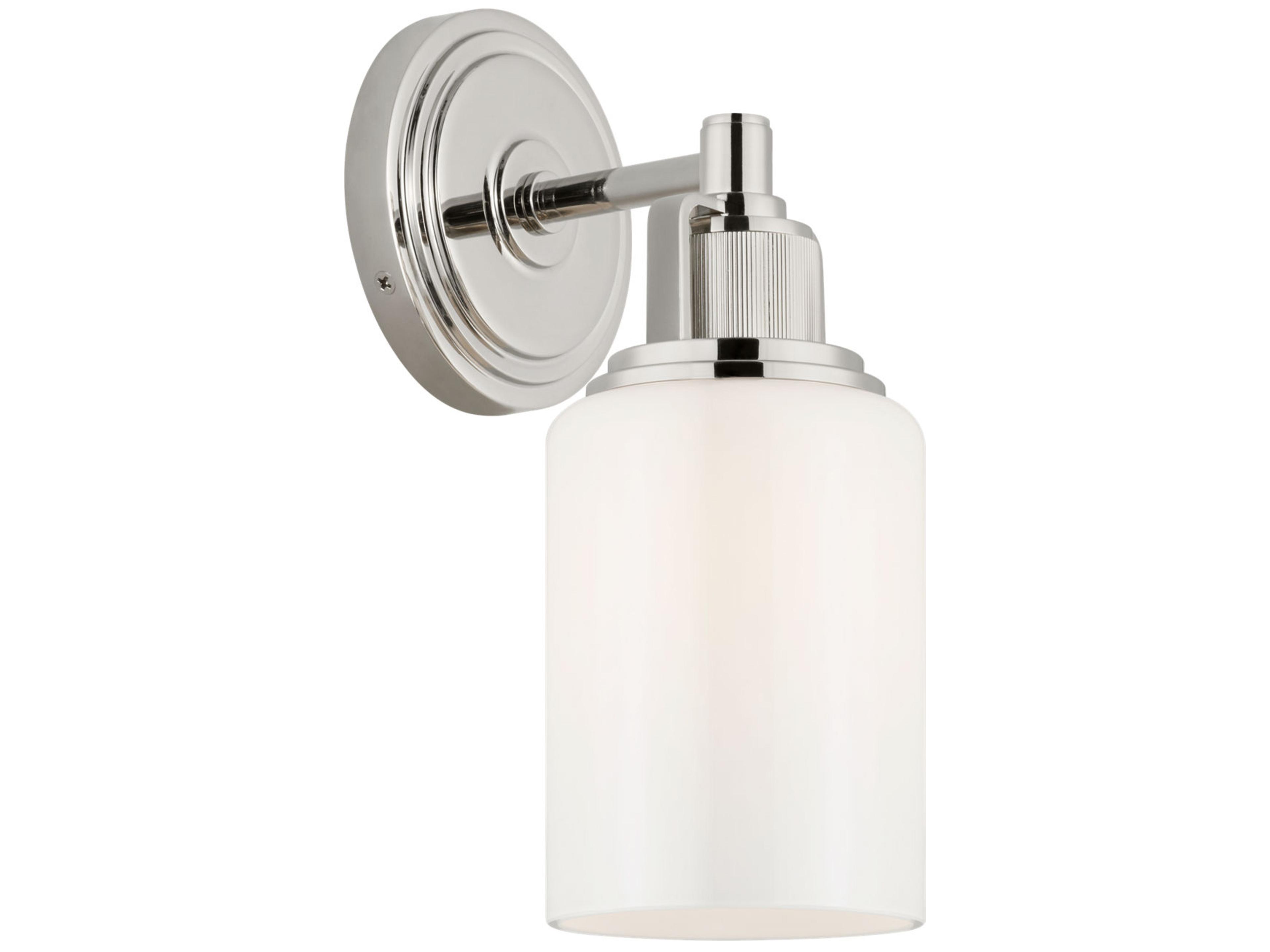 Ashford 1-Light Polished Nickel Wall Sconce