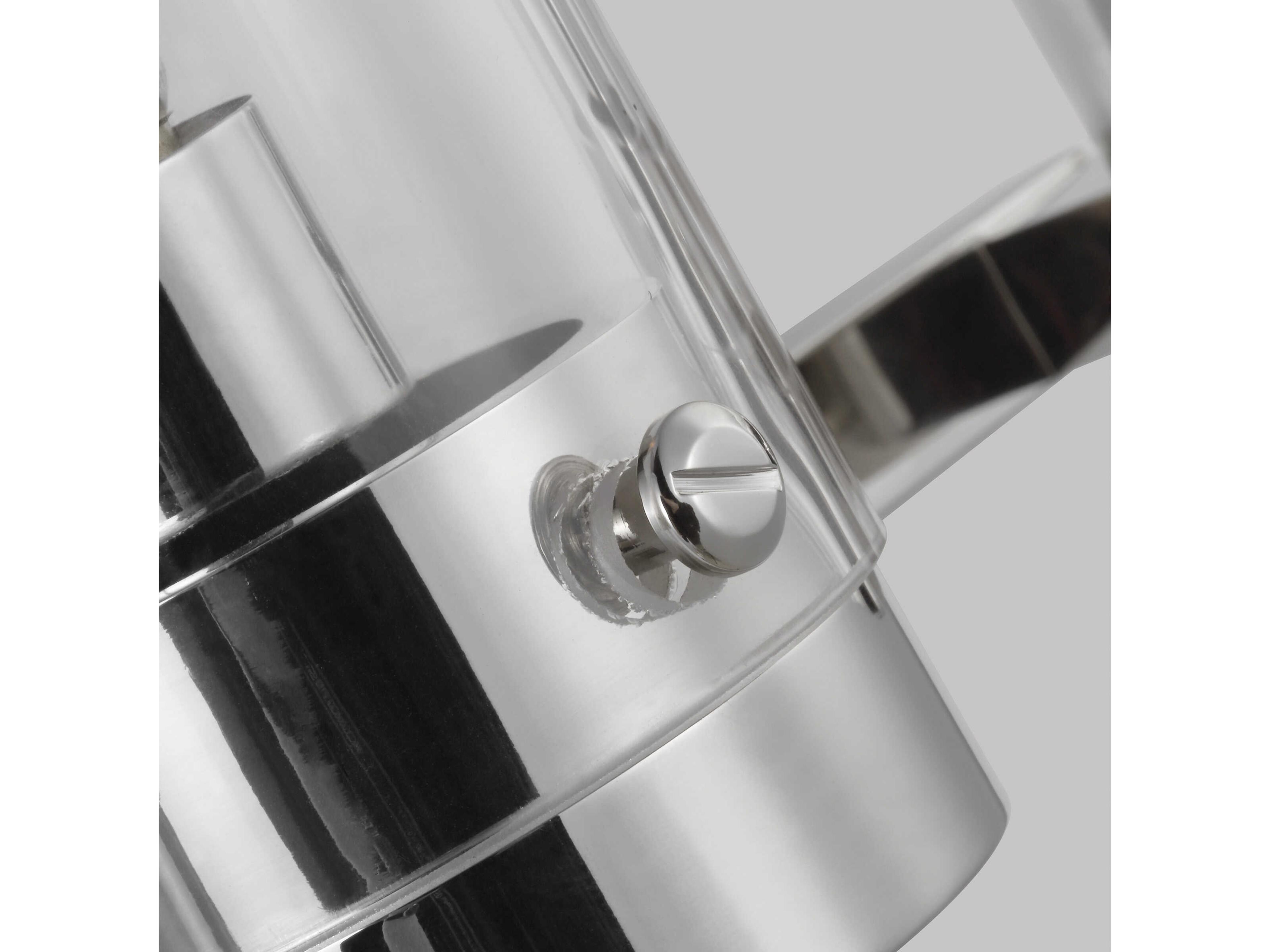 Visual Comfort Studio Garrett 4-Light Polished Nickel Vanity Light