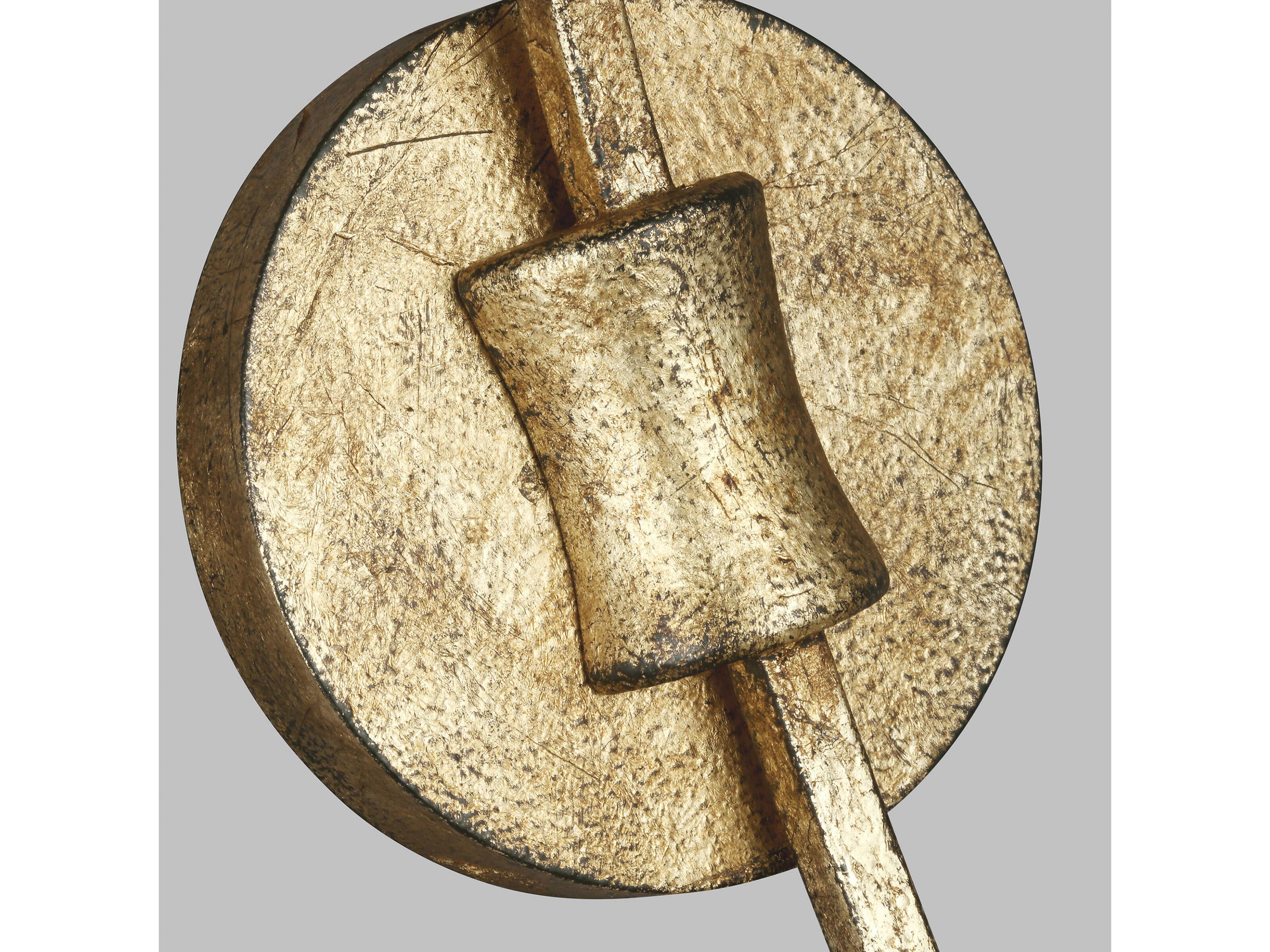 Visual Comfort Studio Westerly 1-Light Antique Gild Gold Traditional Wall Sconce