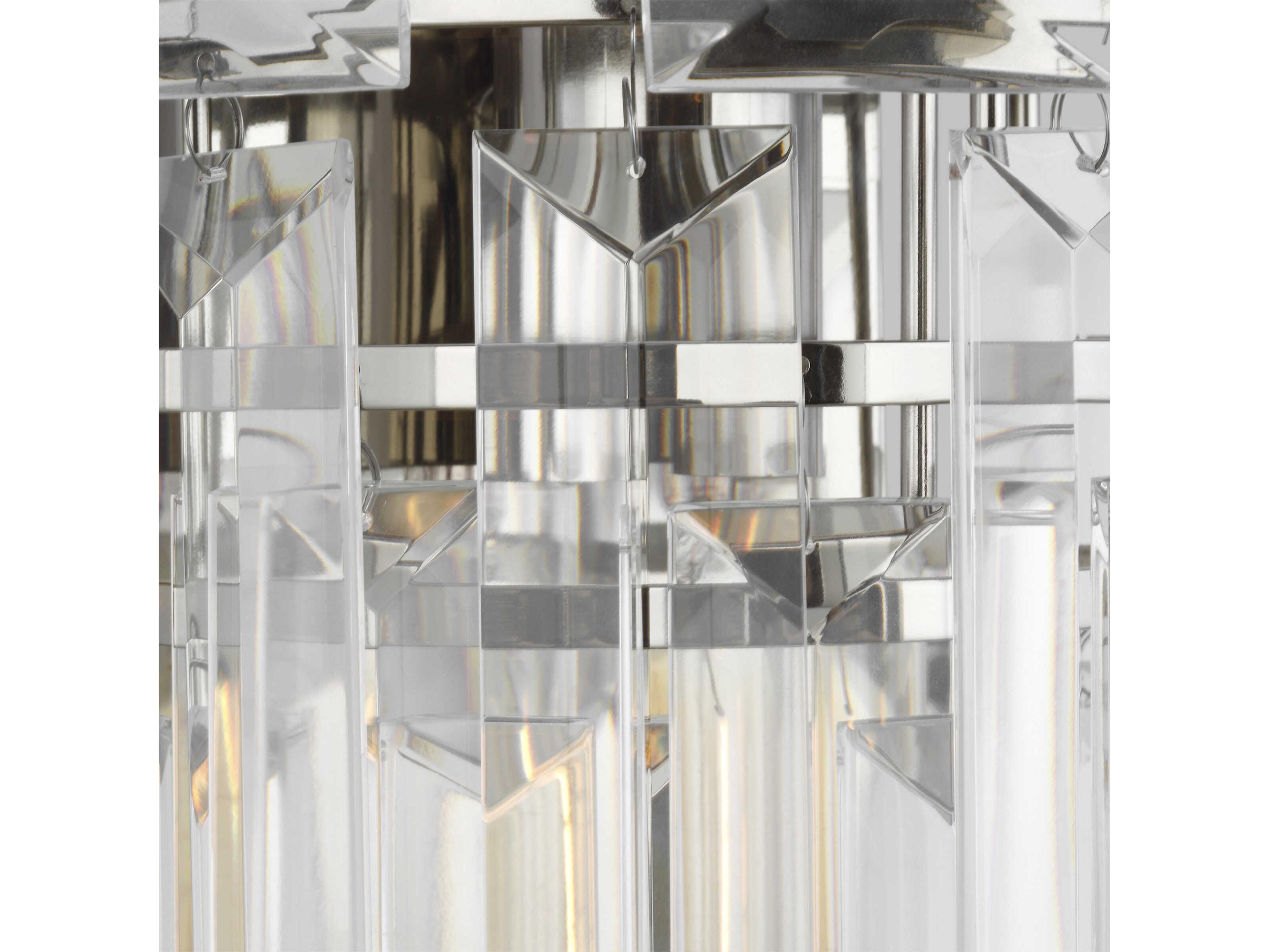 Visual Comfort Studio Arden 1-Light Polished Nickel Wall Sconce