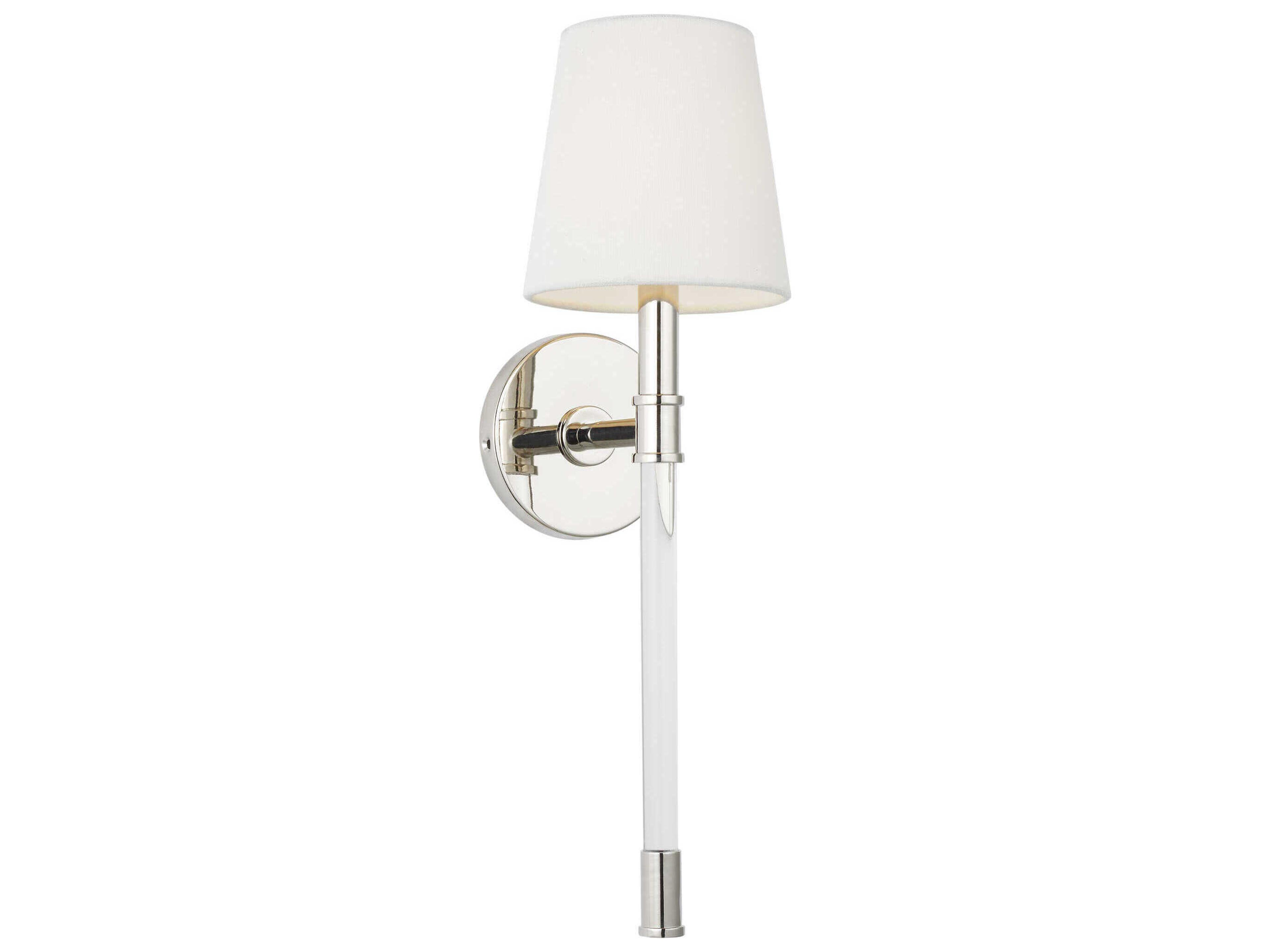 Wall Sconce Hanover Polished Nickel 1-Light