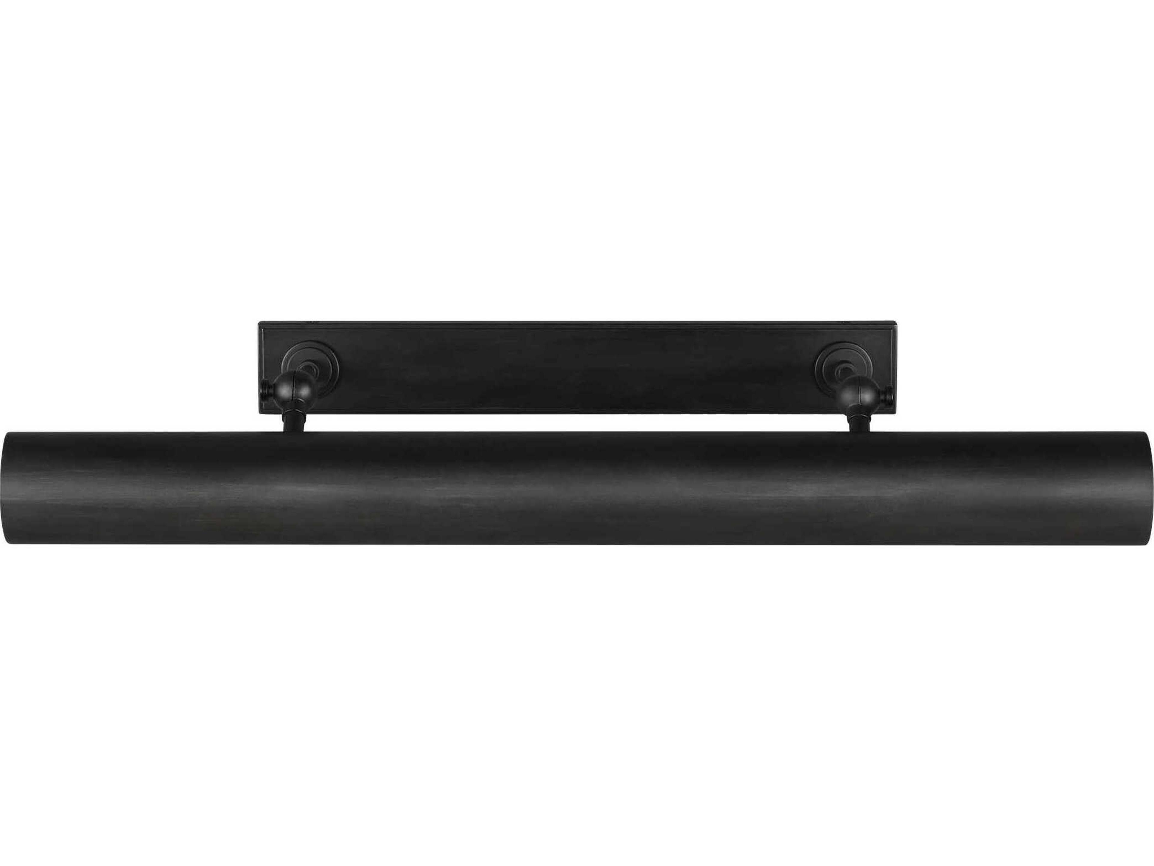 Visual Comfort Studio Kenyon 2-Light Aged Iron Black Picture Light