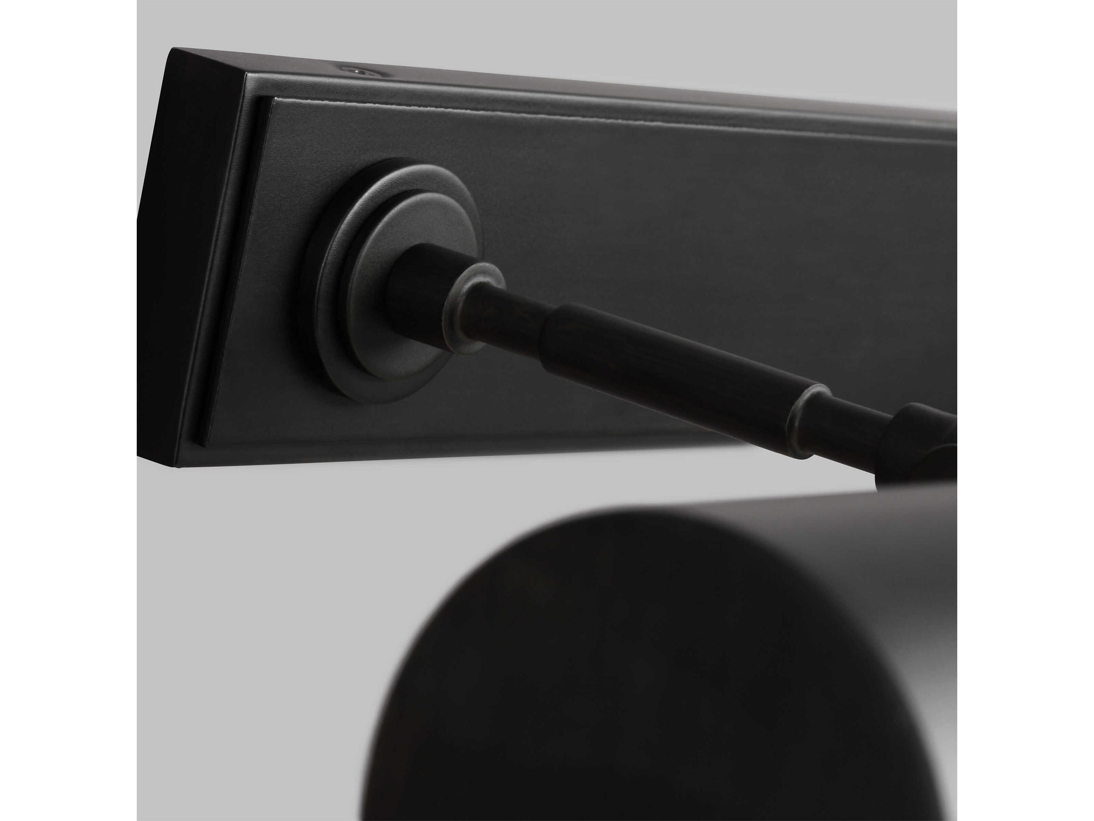 Visual Comfort Studio Kenyon 2-Light Aged Iron Black Picture Light