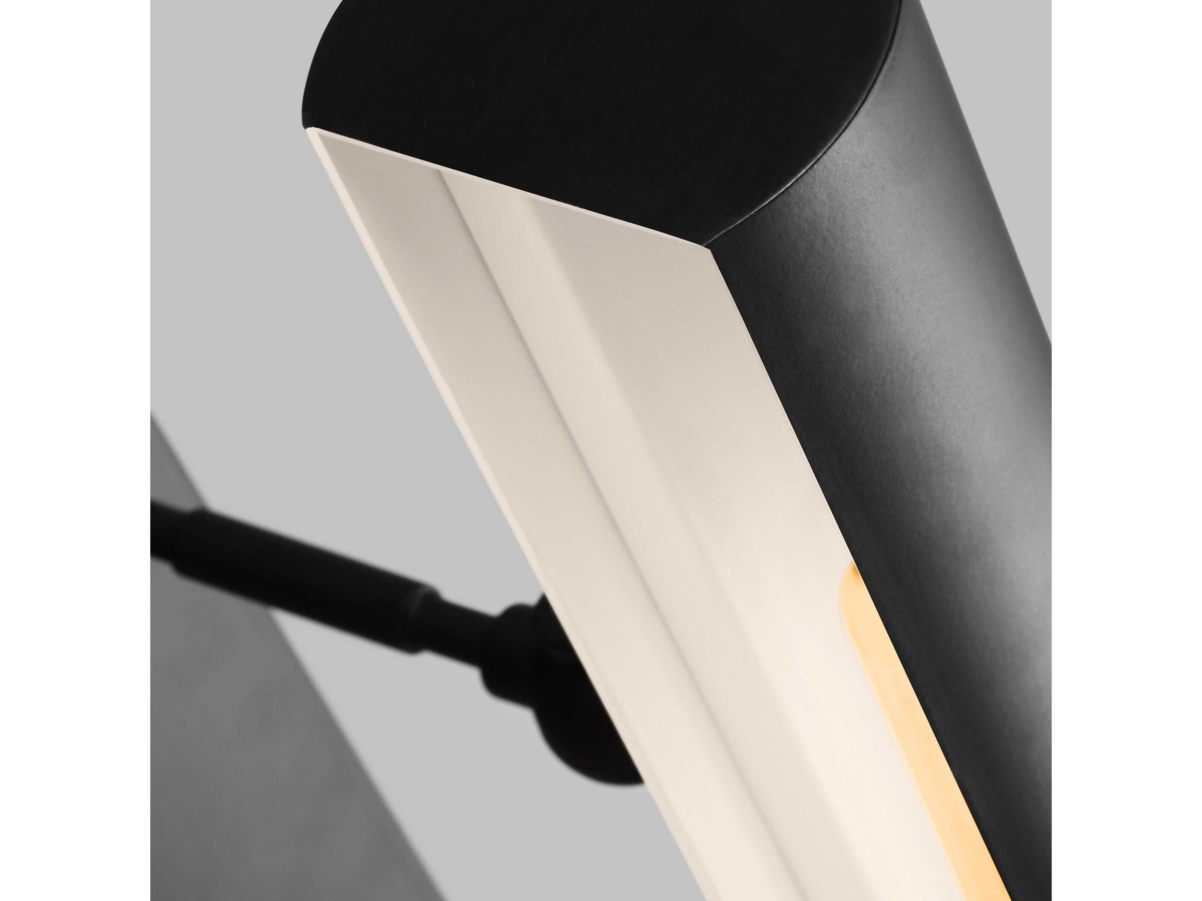 Visual Comfort Studio Kenyon 2-Light Aged Iron Black Picture Light