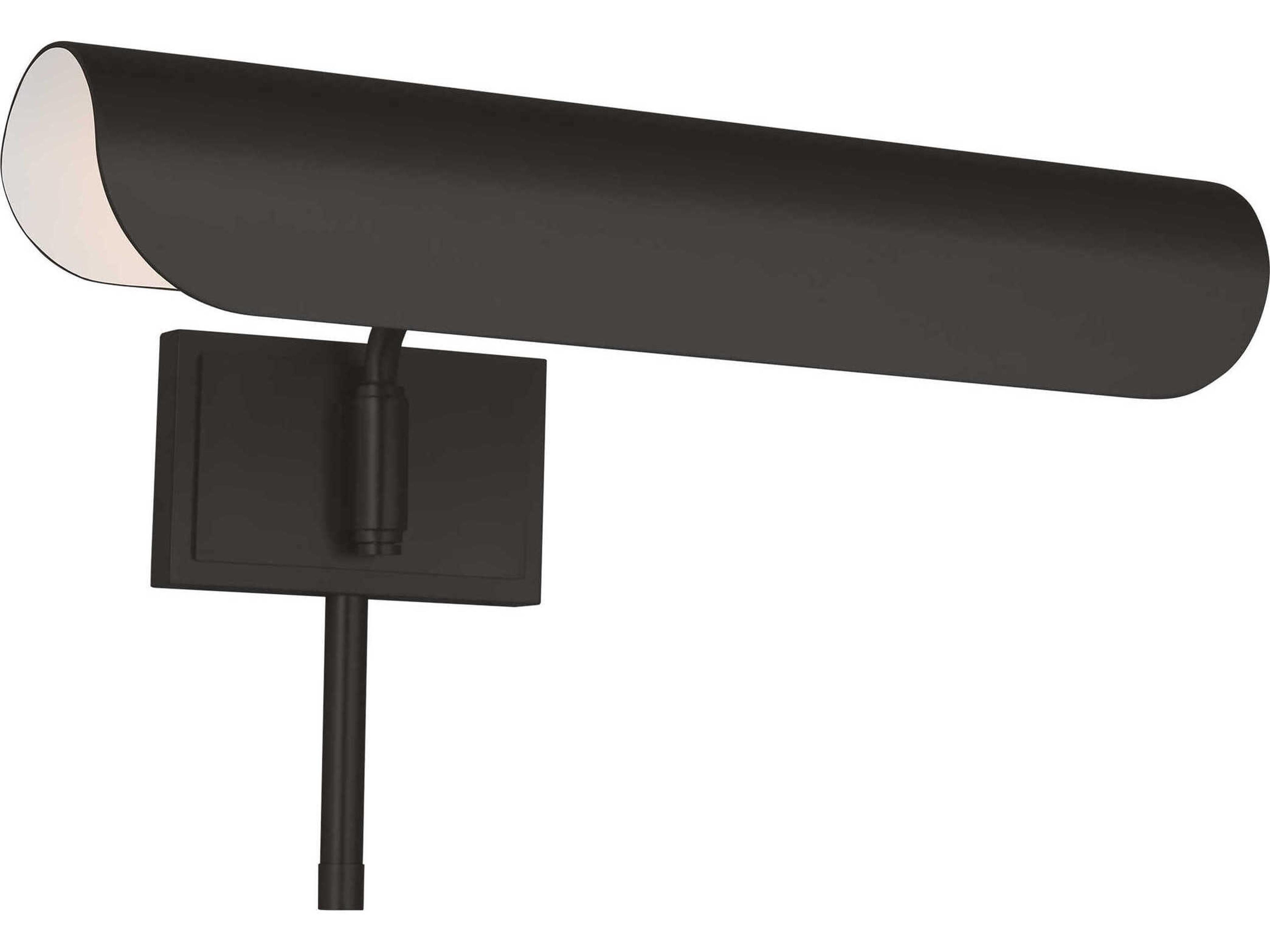 Visual Comfort Studio Hull 2-Light Aged Iron Black Picture Light