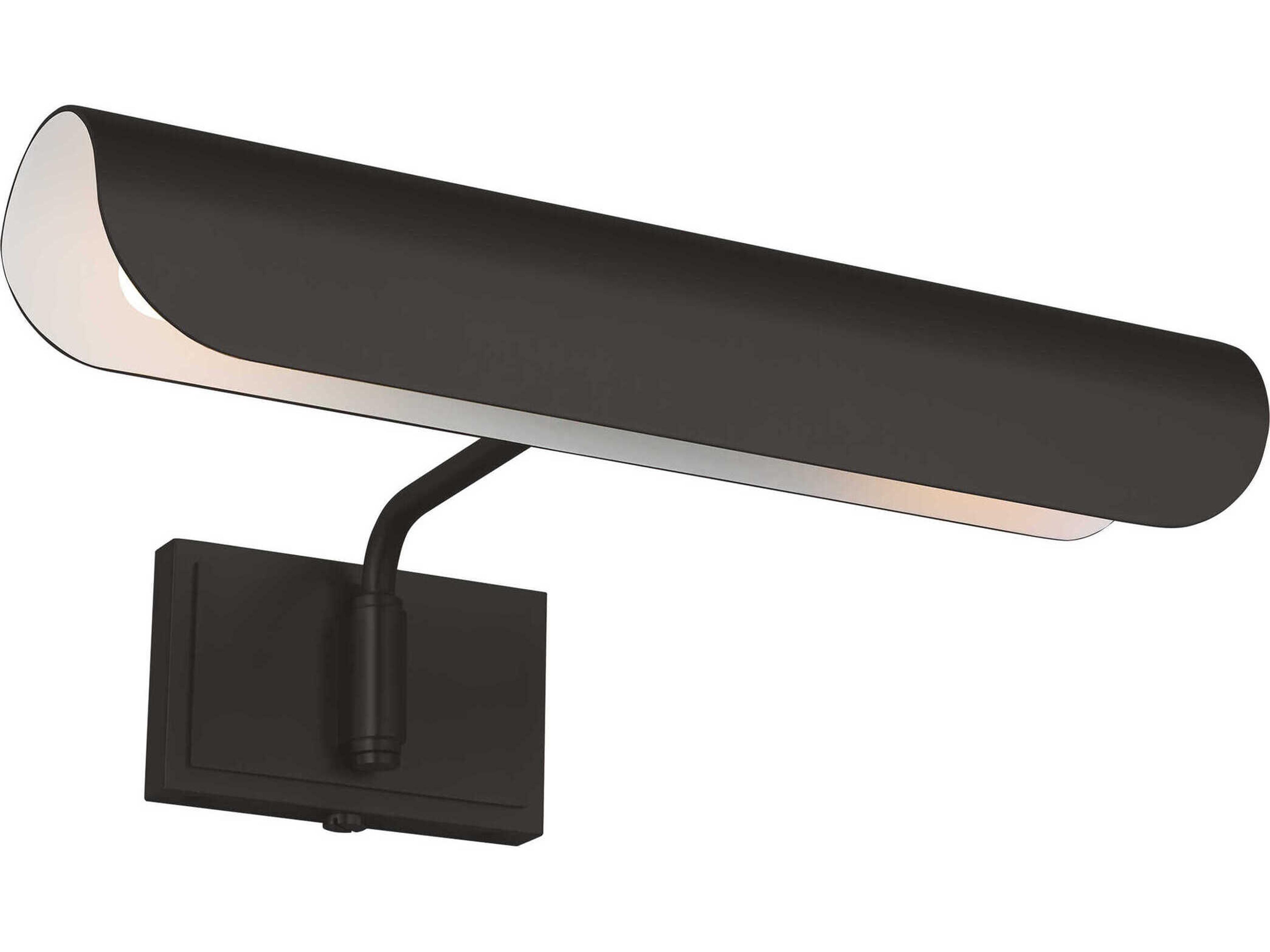 Visual Comfort Studio Hull 2-Light Aged Iron Black Picture Light