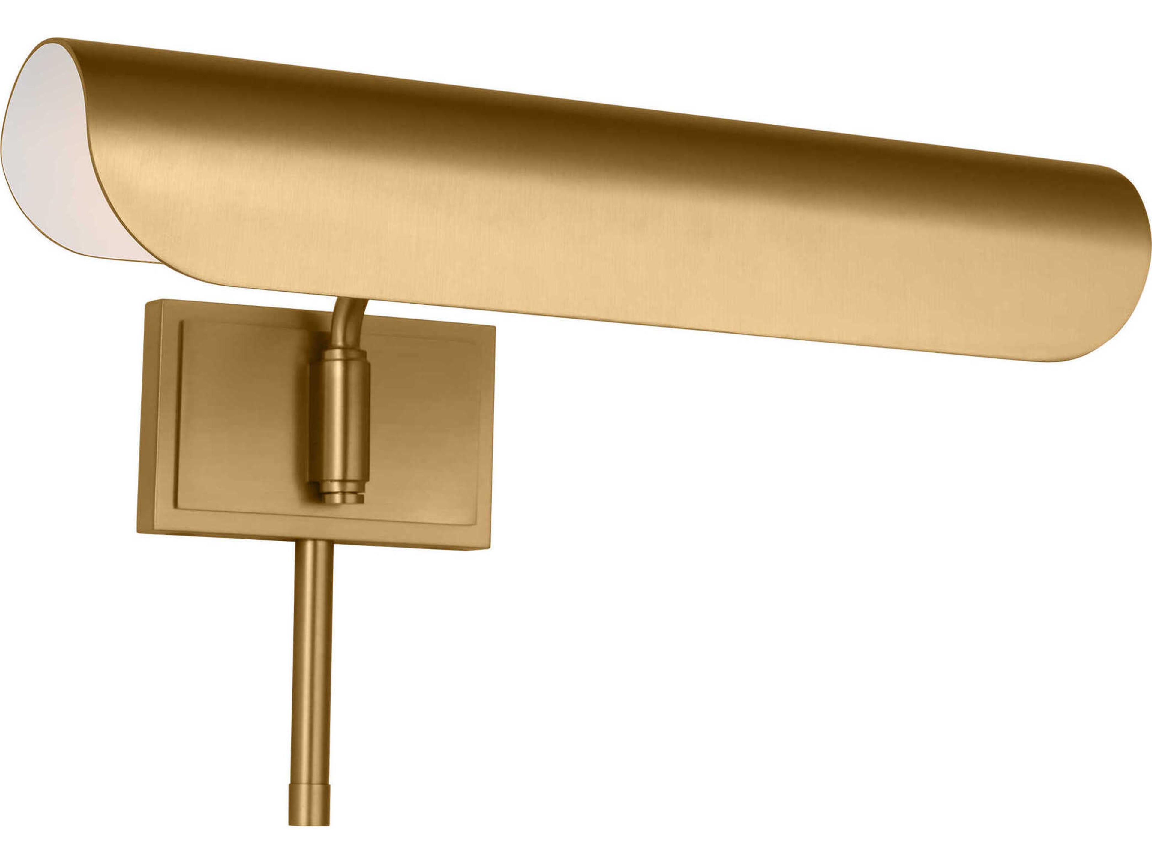 Visual Comfort Studio Hull 2-Light Burnished Brass Picture Light