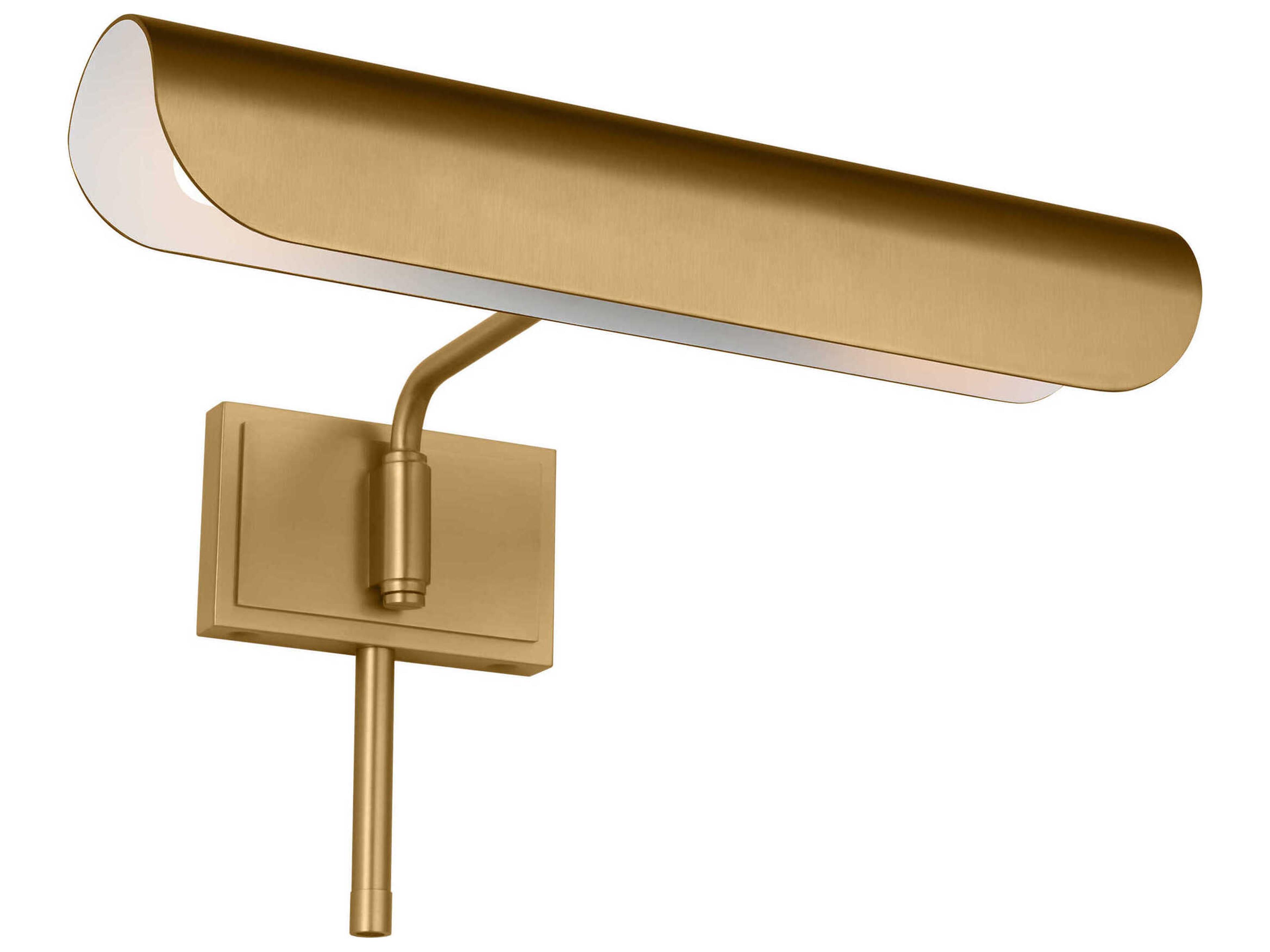 Visual Comfort Studio Hull 2-Light Burnished Brass Picture Light