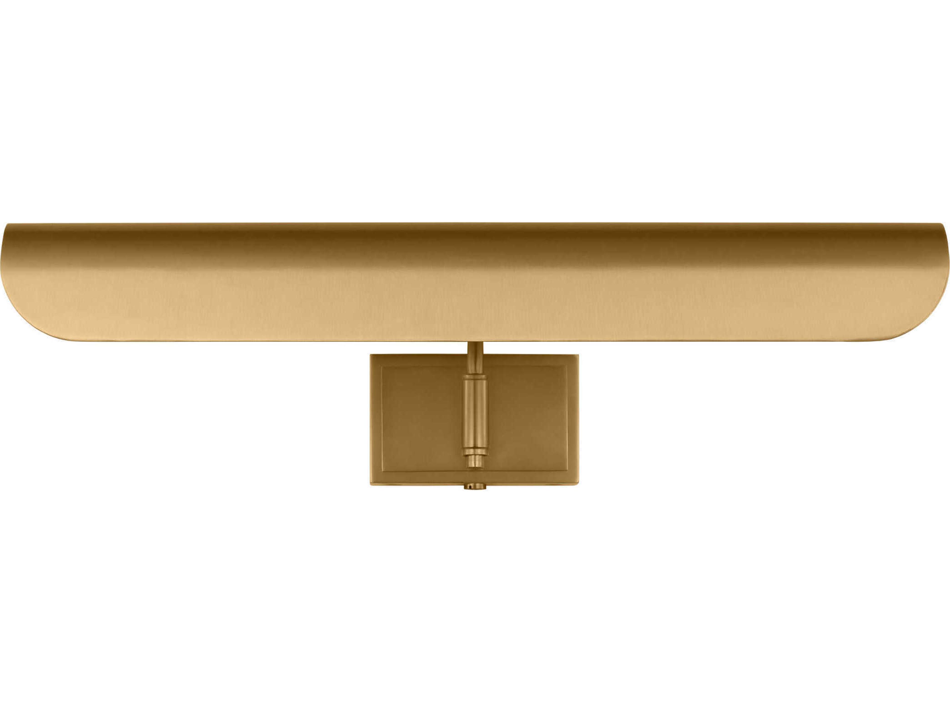 Visual Comfort Studio Hull 2-Light Burnished Brass Picture Light