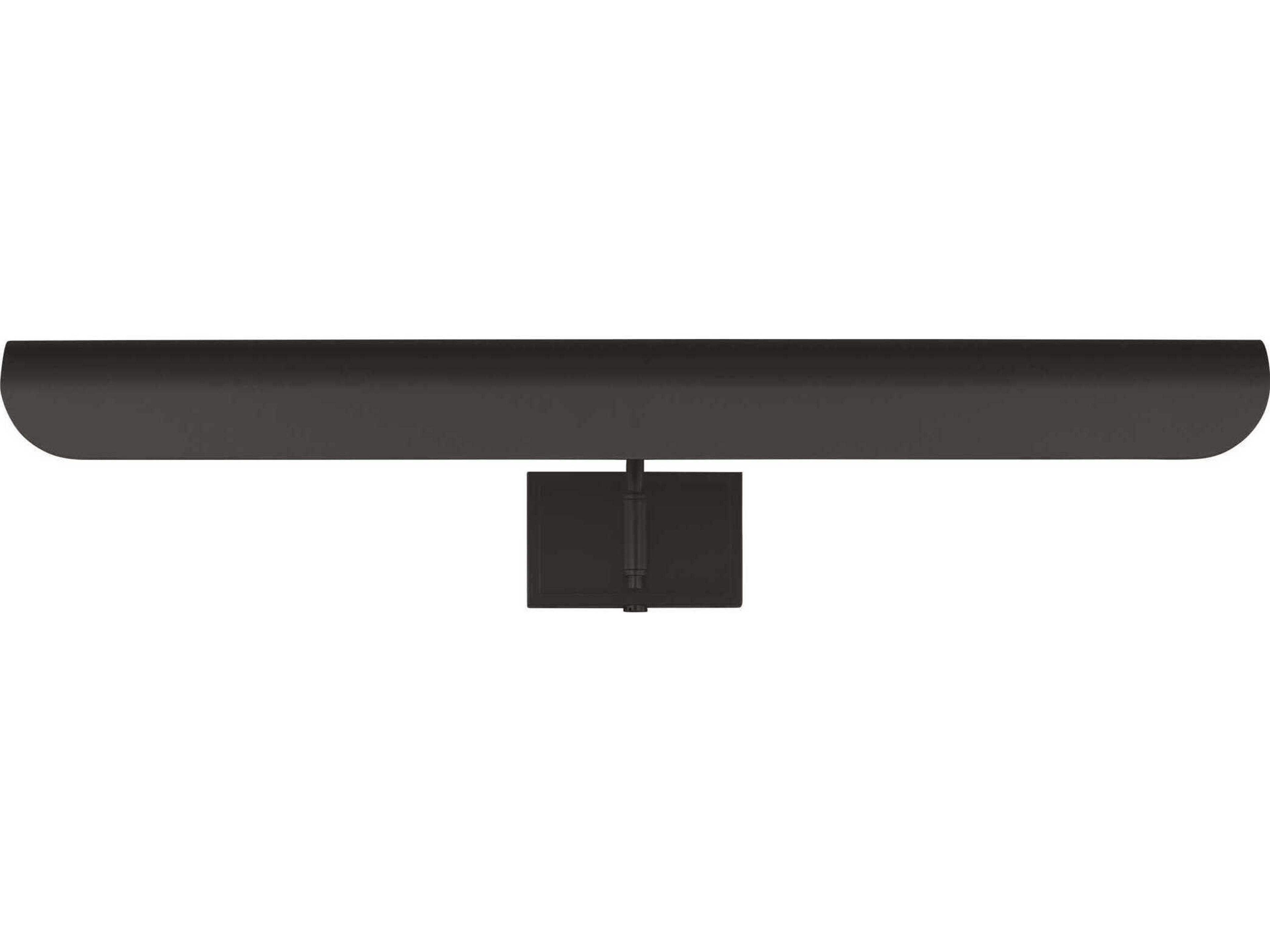 Visual Comfort Studio Hull 2-Light Aged Iron Black Picture Light