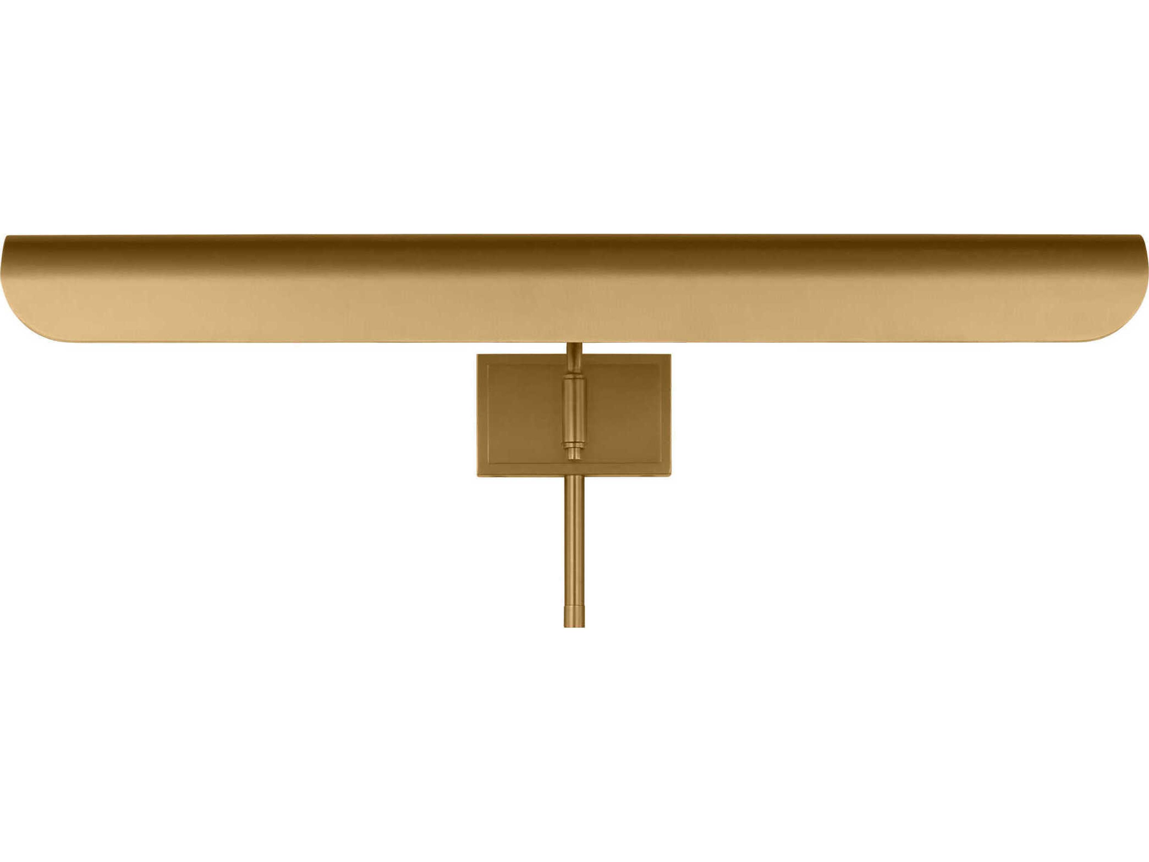 Visual Comfort Studio Hull 2-Light Burnished Brass Picture Light