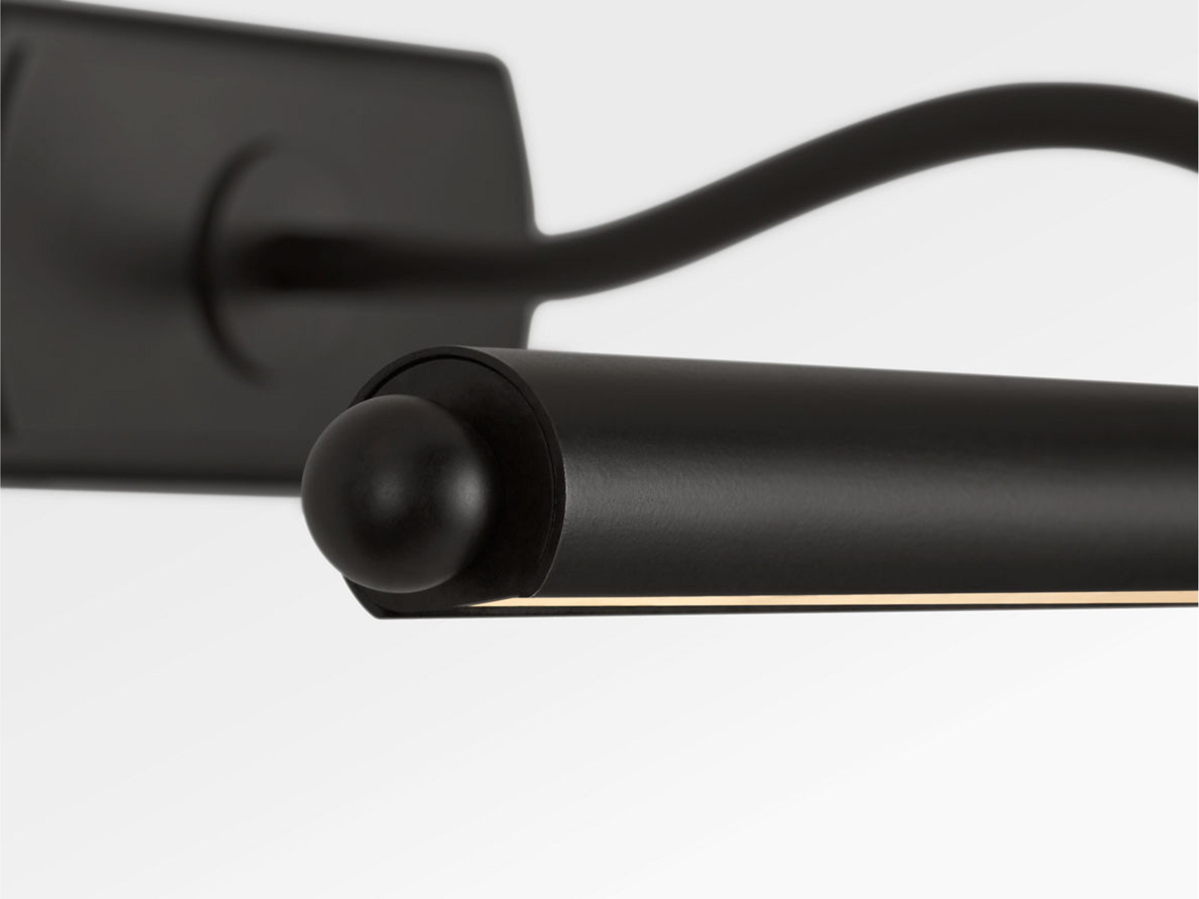 Visual Comfort Studio Lamont Aged Iron Black Picture Light