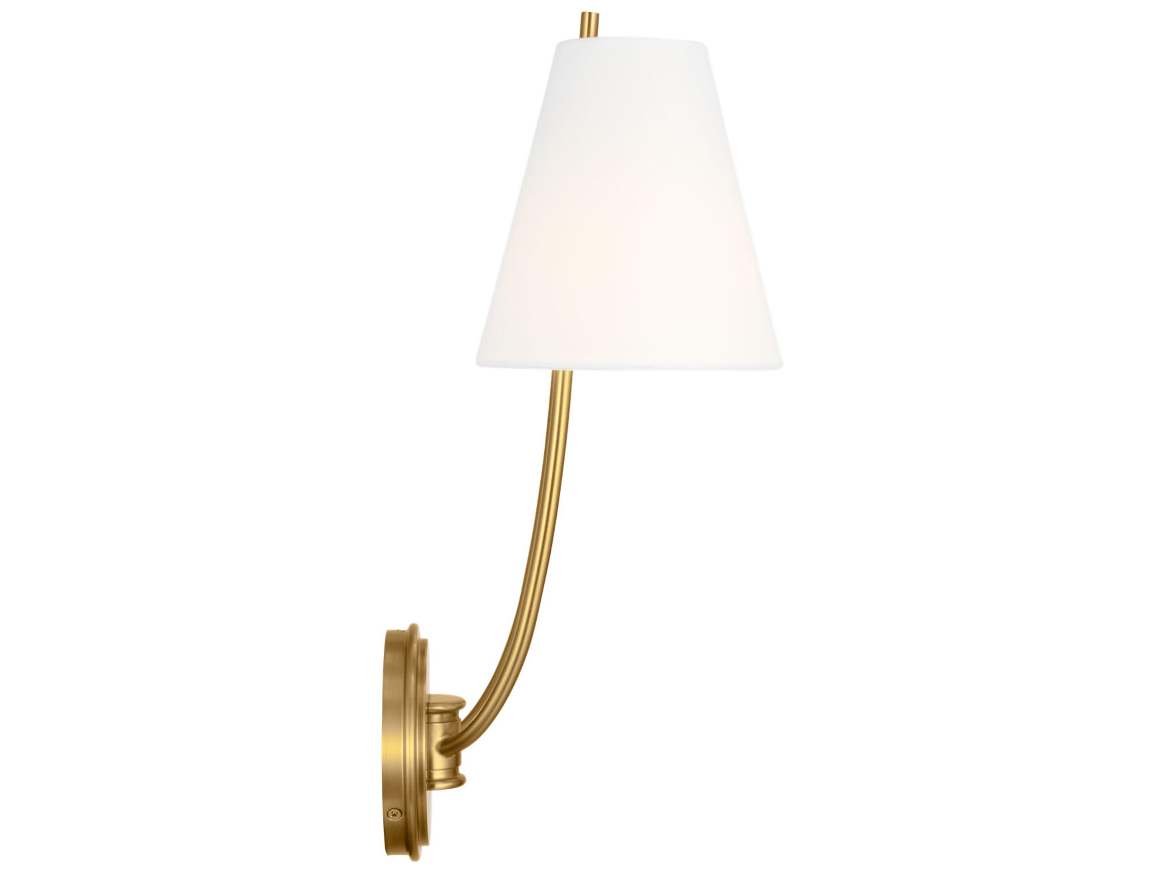 Visual Comfort Studio Marina 2-Light Burnished Brass Wall Sconce
