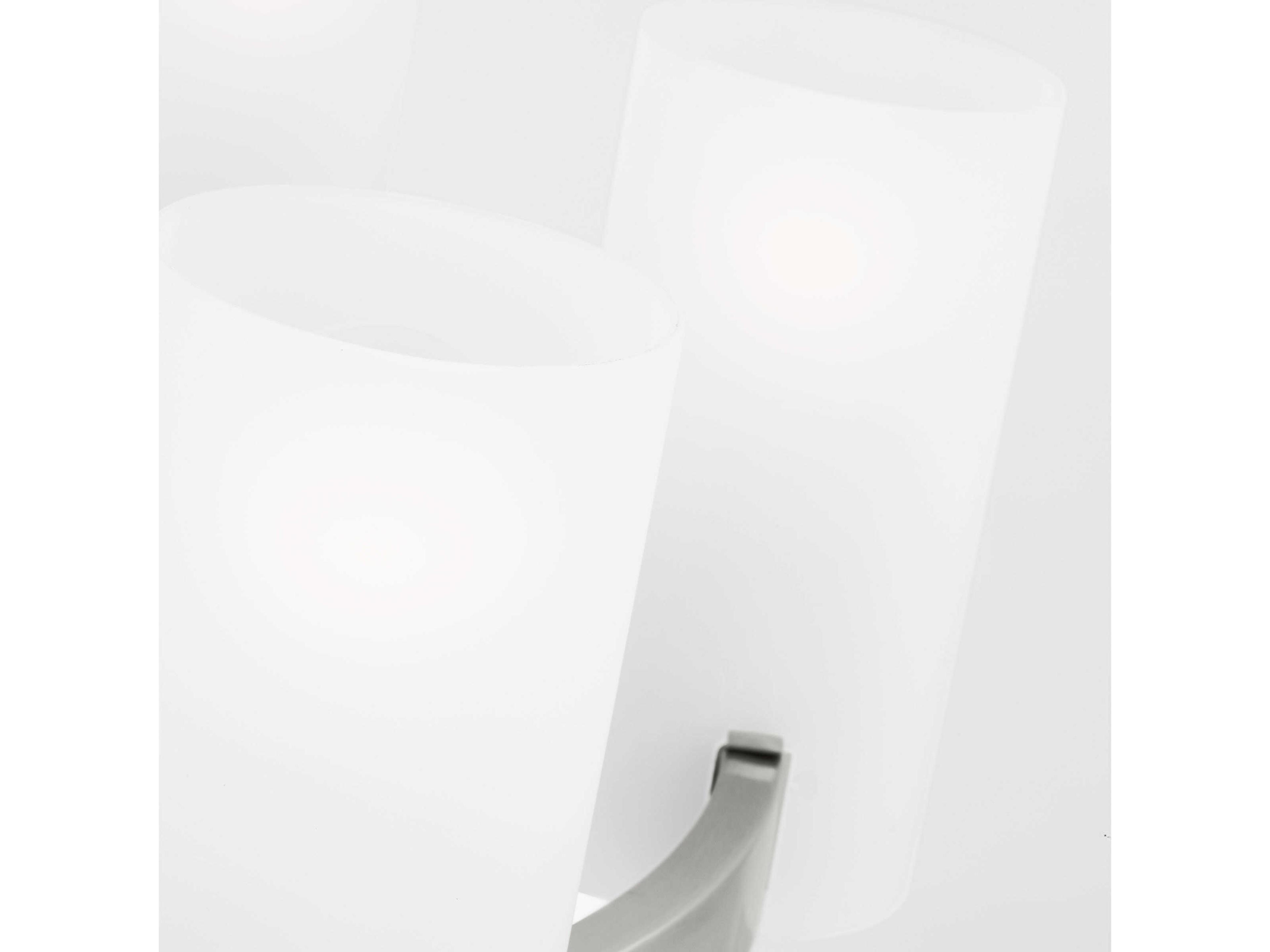 Visual Comfort Studio Rhode 6-Light Brushed Steel Cylinder Chandelier