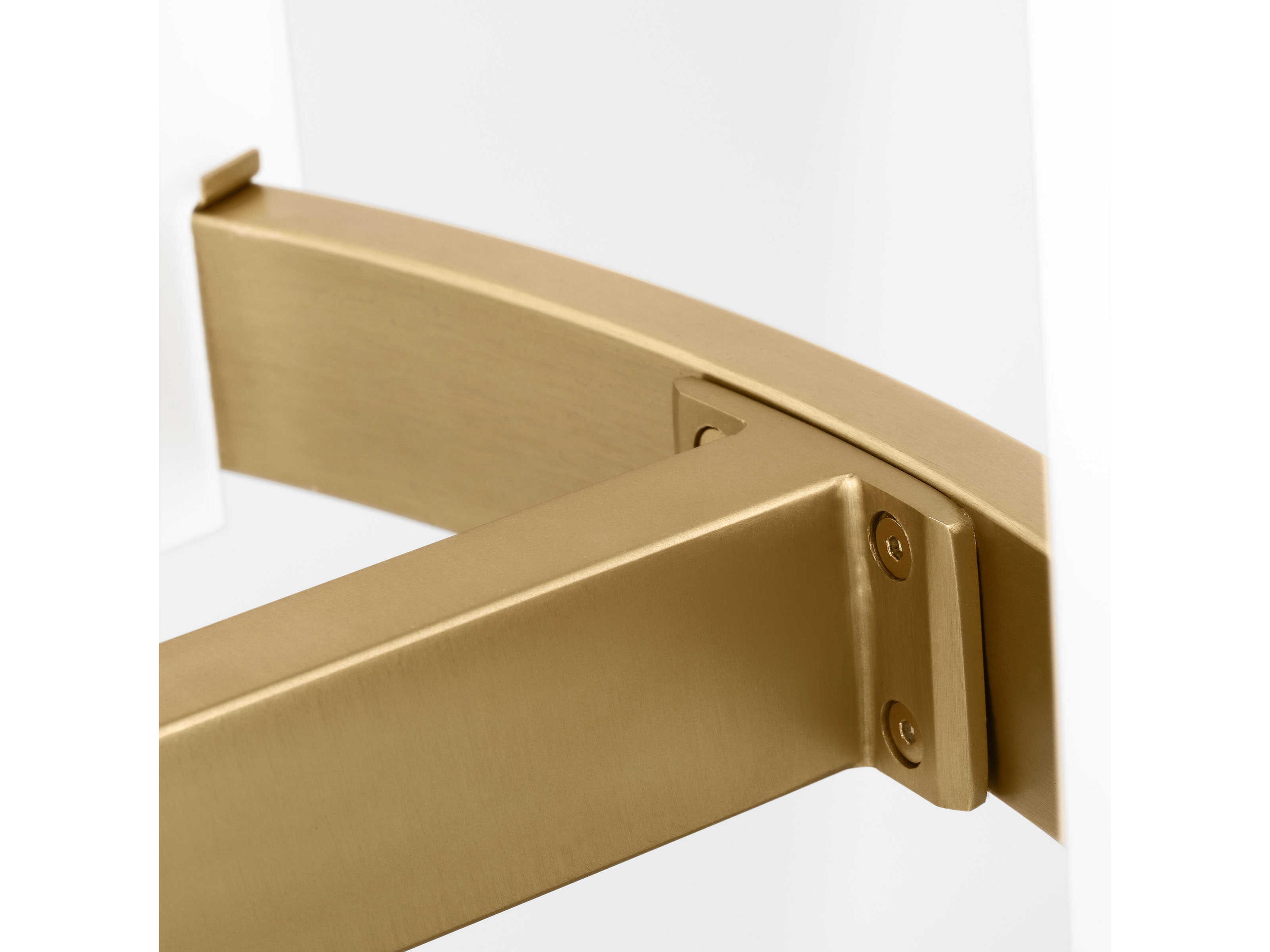 Visual Comfort Studio Rhode 6-Light Satin Brass Cylinder Chandelier