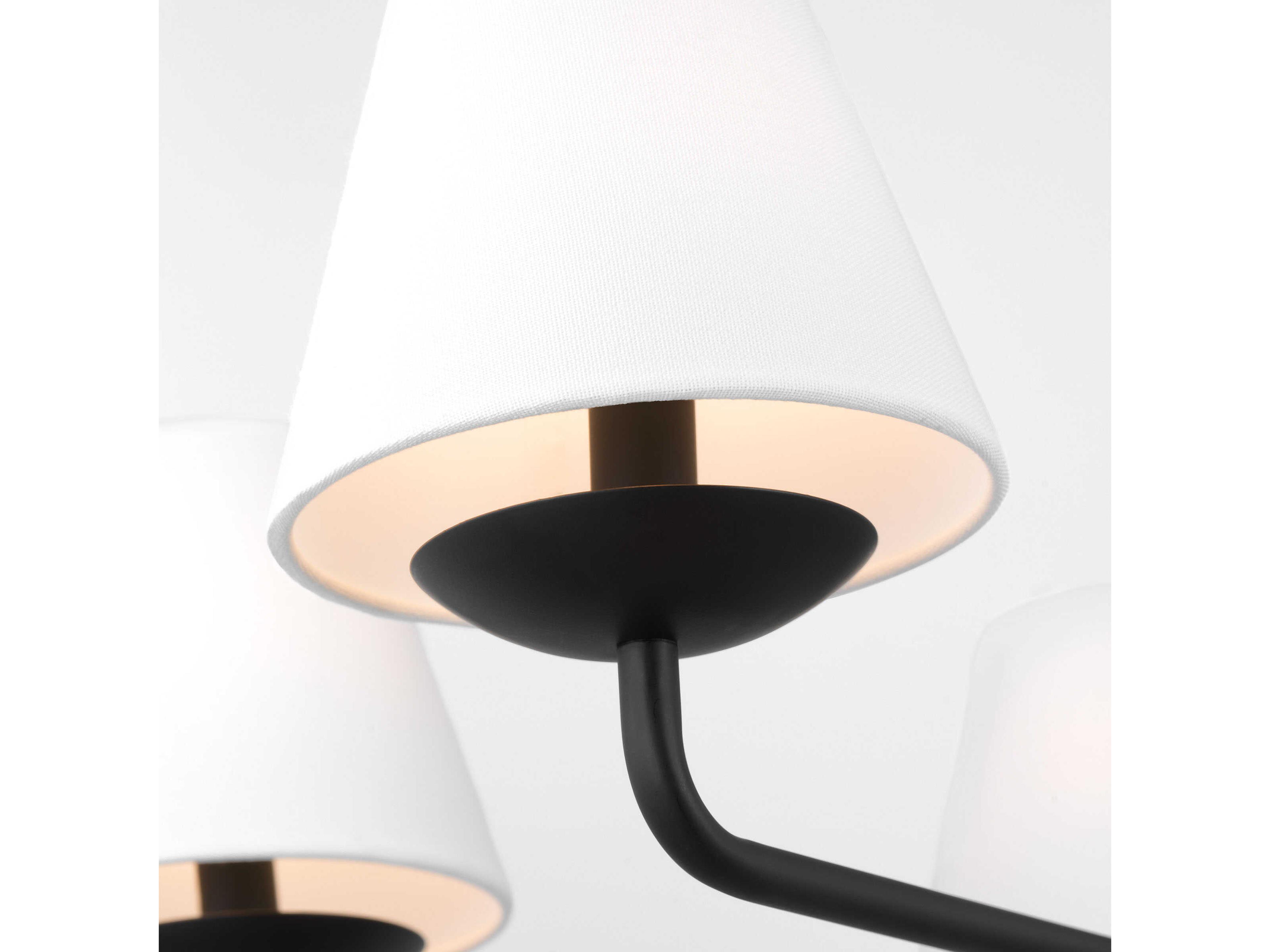 Visual Comfort Studio Albion 5-Light Midnight Black Empire Chandelier