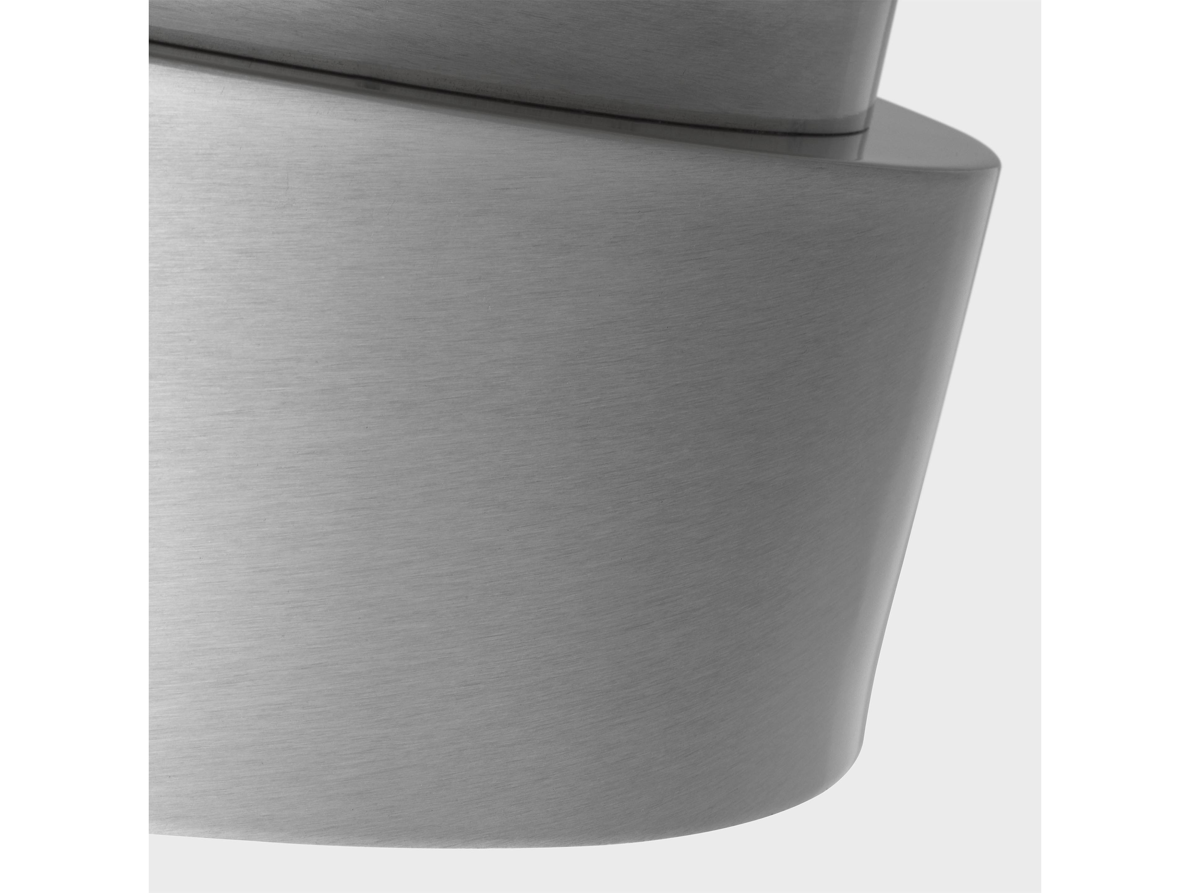 Visual Comfort Studio Dartmore 3-Light Brushed Nickel Drum Flush Mount