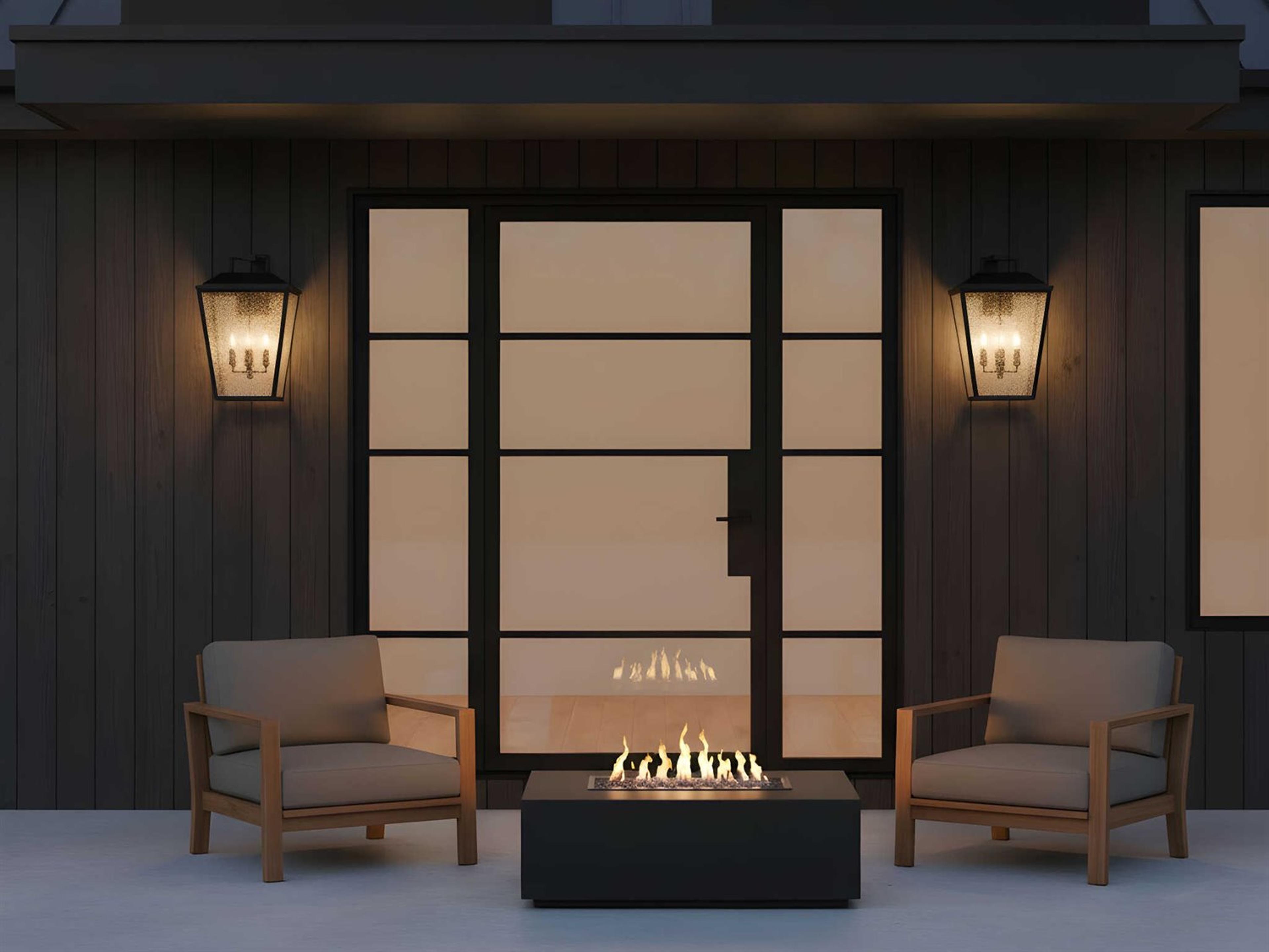 Visual Comfort Studio Kennewick 4-Light Outdoor Wall Light