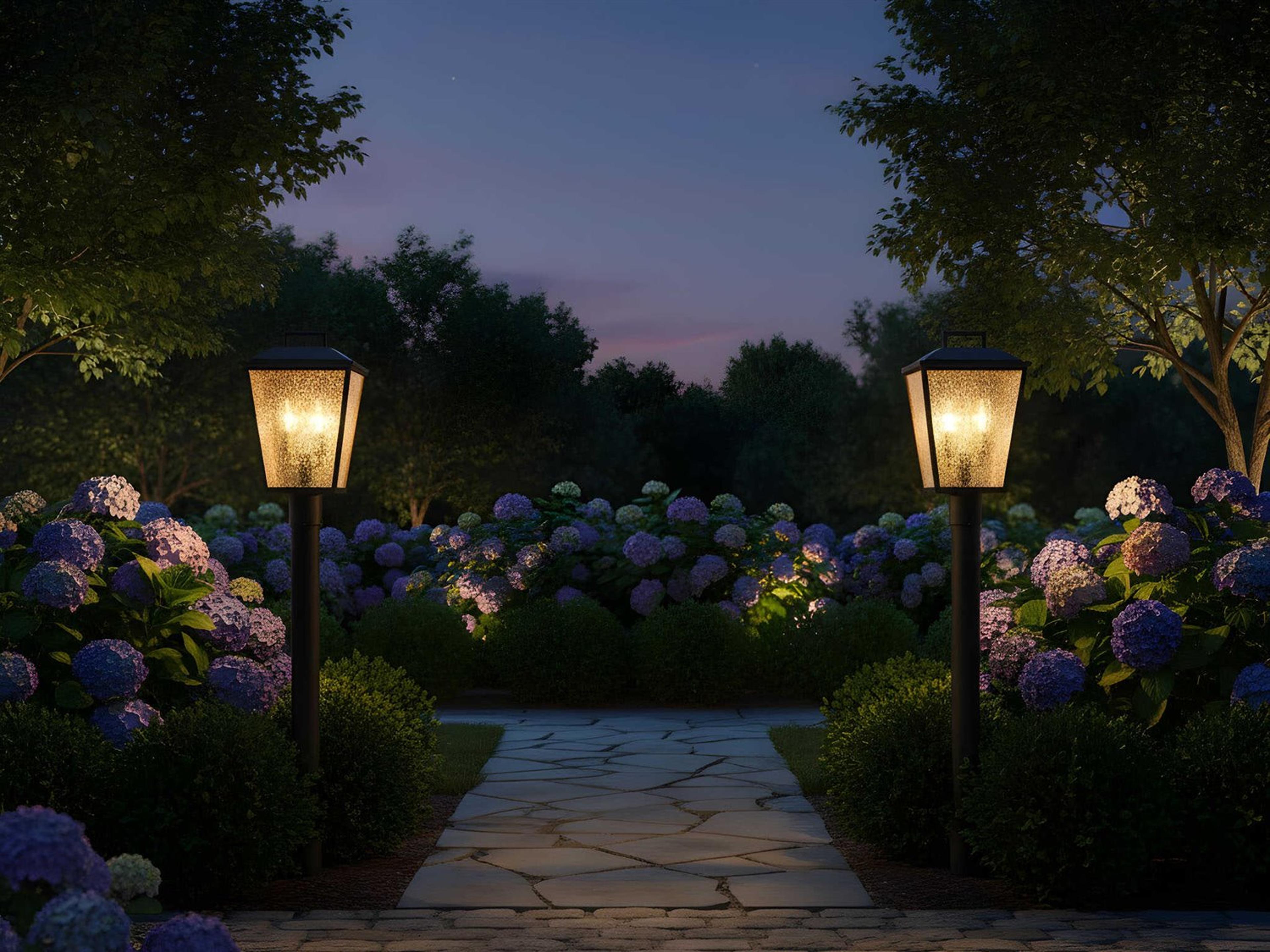 Visual Comfort Studio Kennewick 2-Light Outdoor Post Light