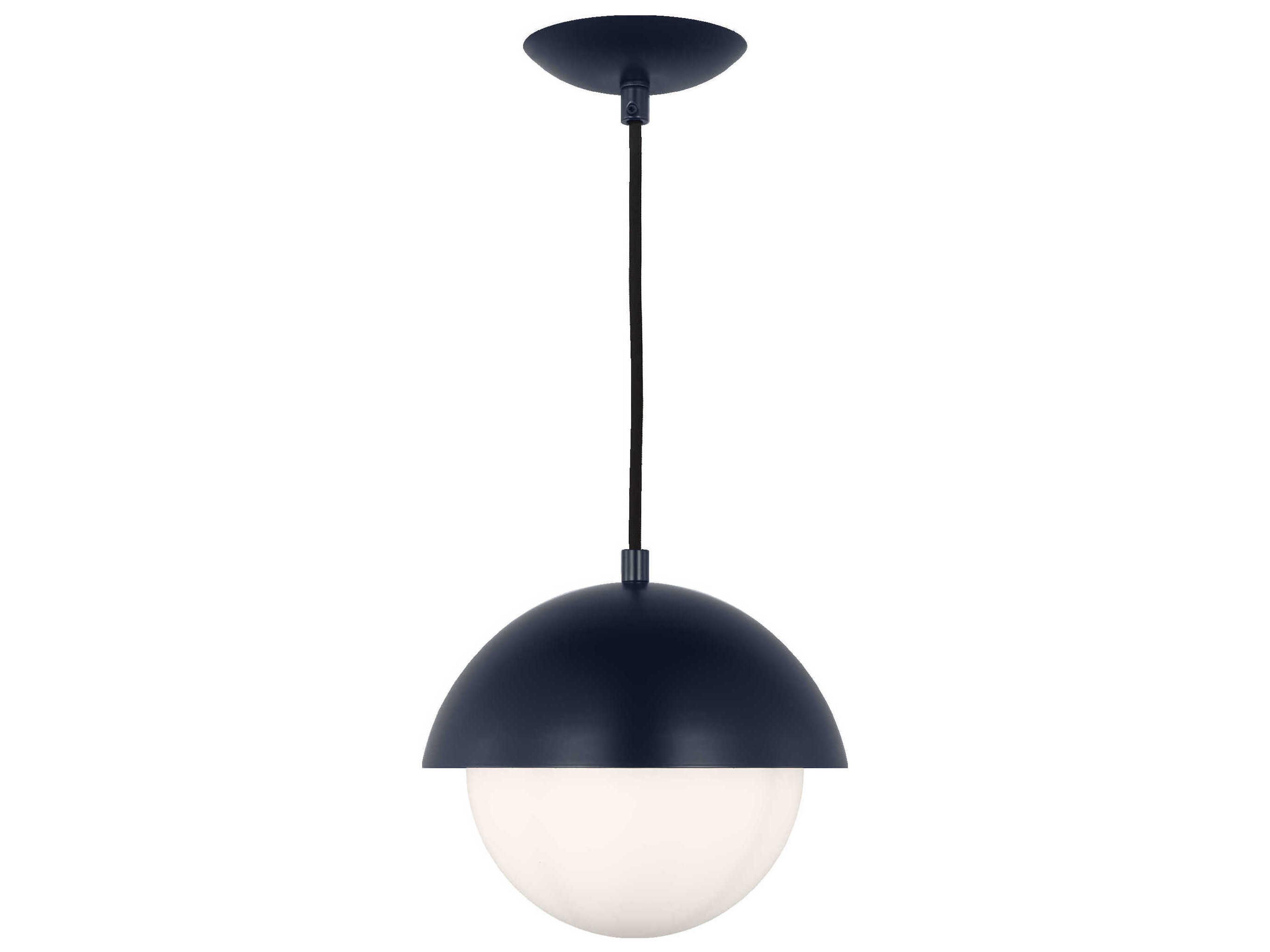 Hyde 1-Light Pendant Navy Opal Glass