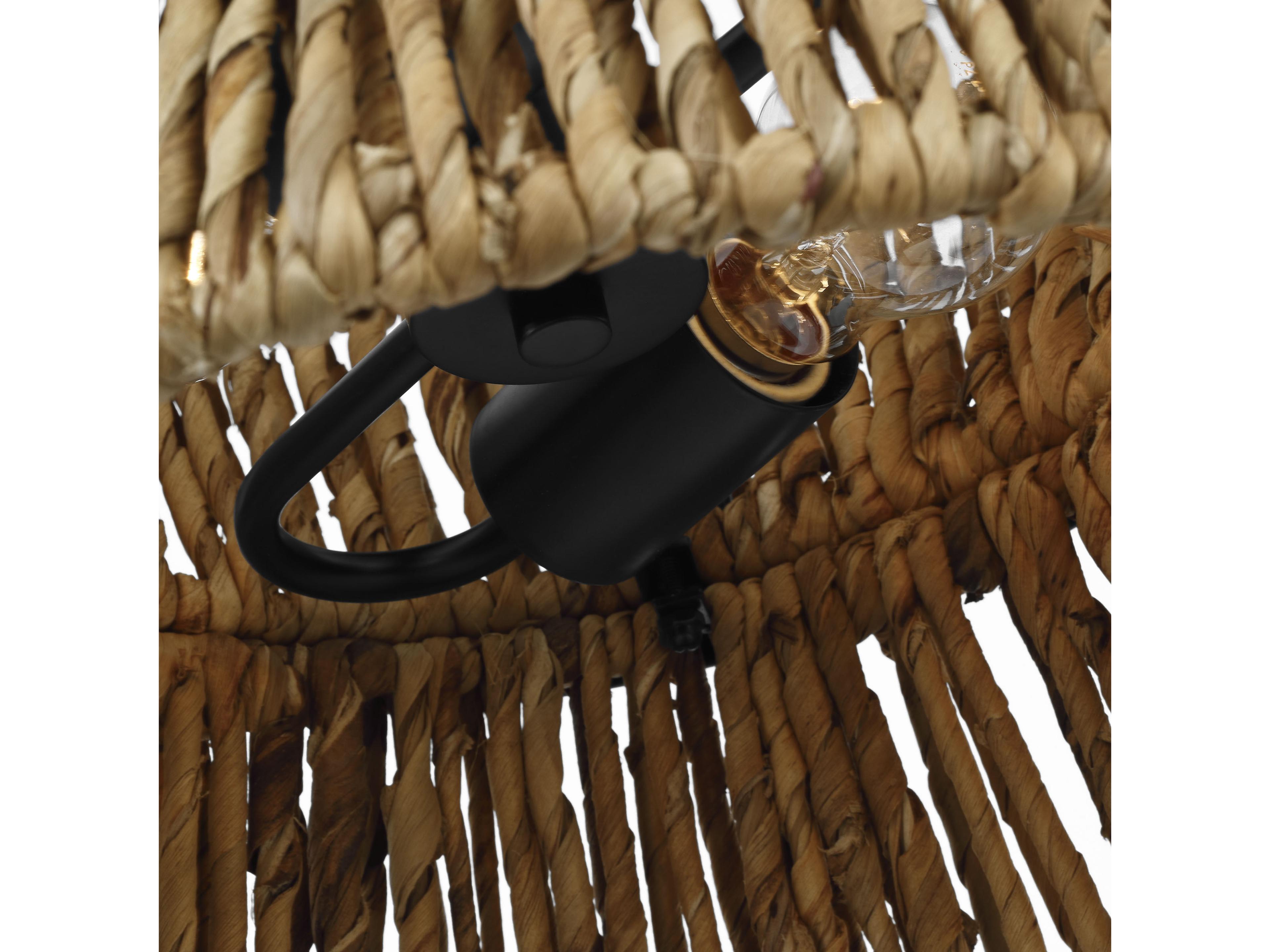 Visual Comfort Studio Thurlo 2-Light Midnight Black Brown Pendant