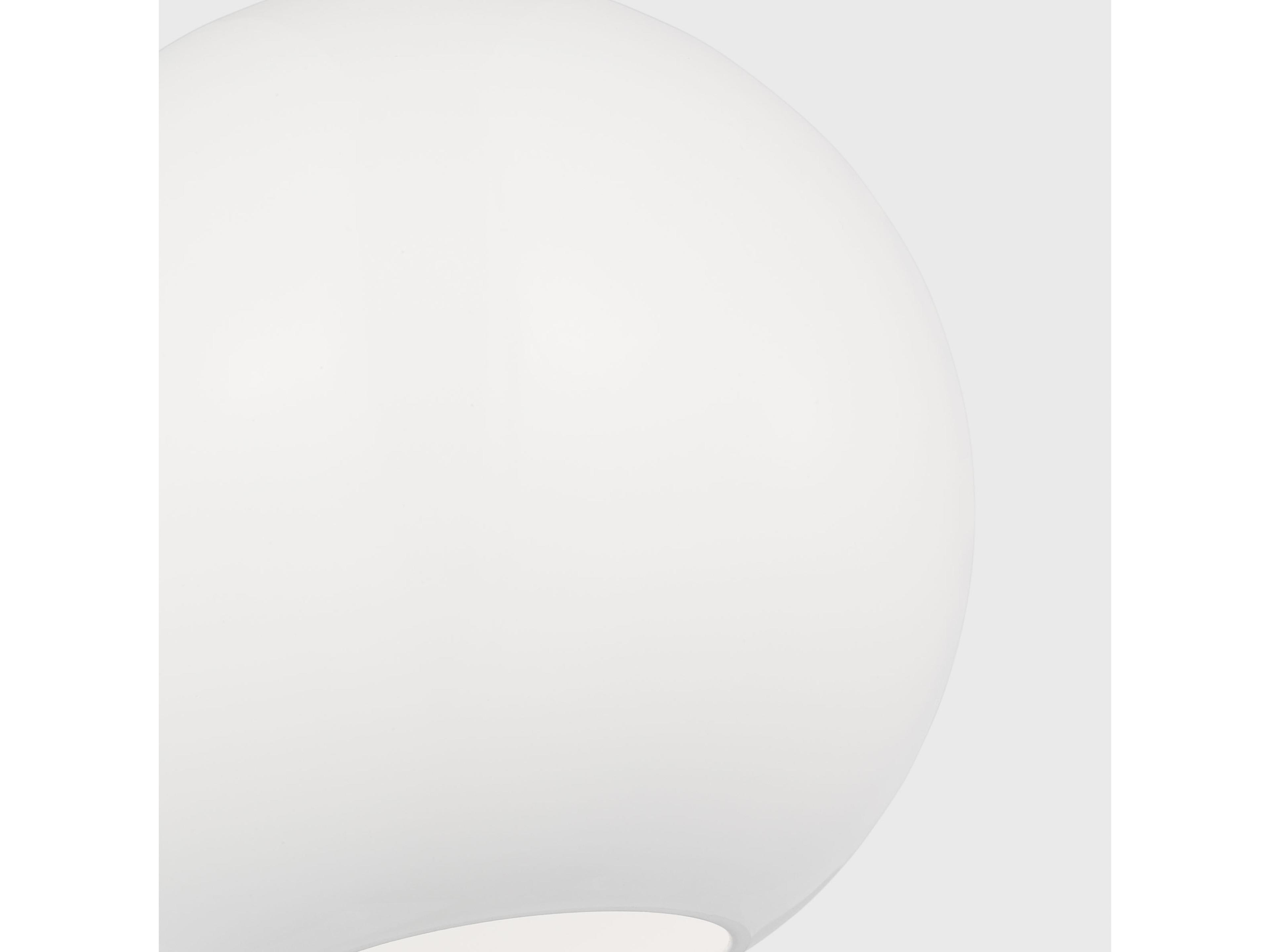 Visual Comfort Studio Colewood 1-Light Satin Brass Globe Mini Pendant