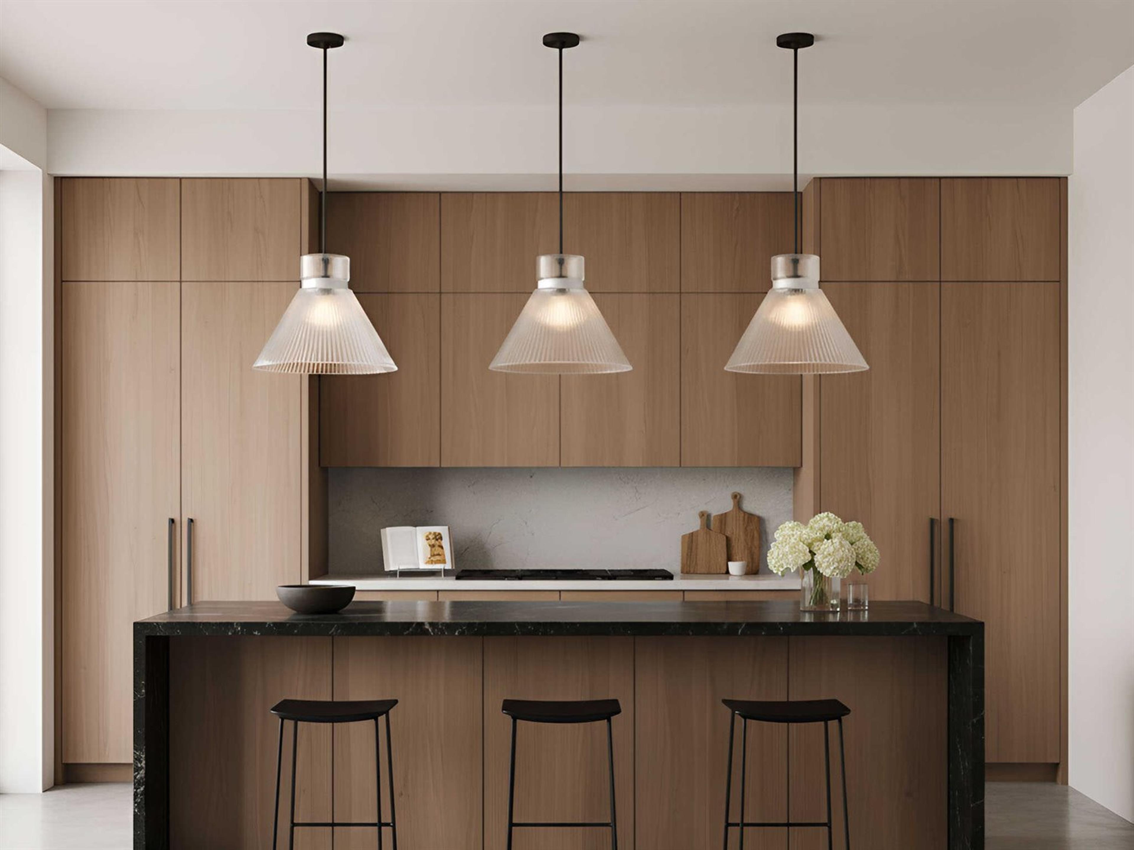 Visual Comfort Studio Liouet 1-Light Midnight Black Pendant