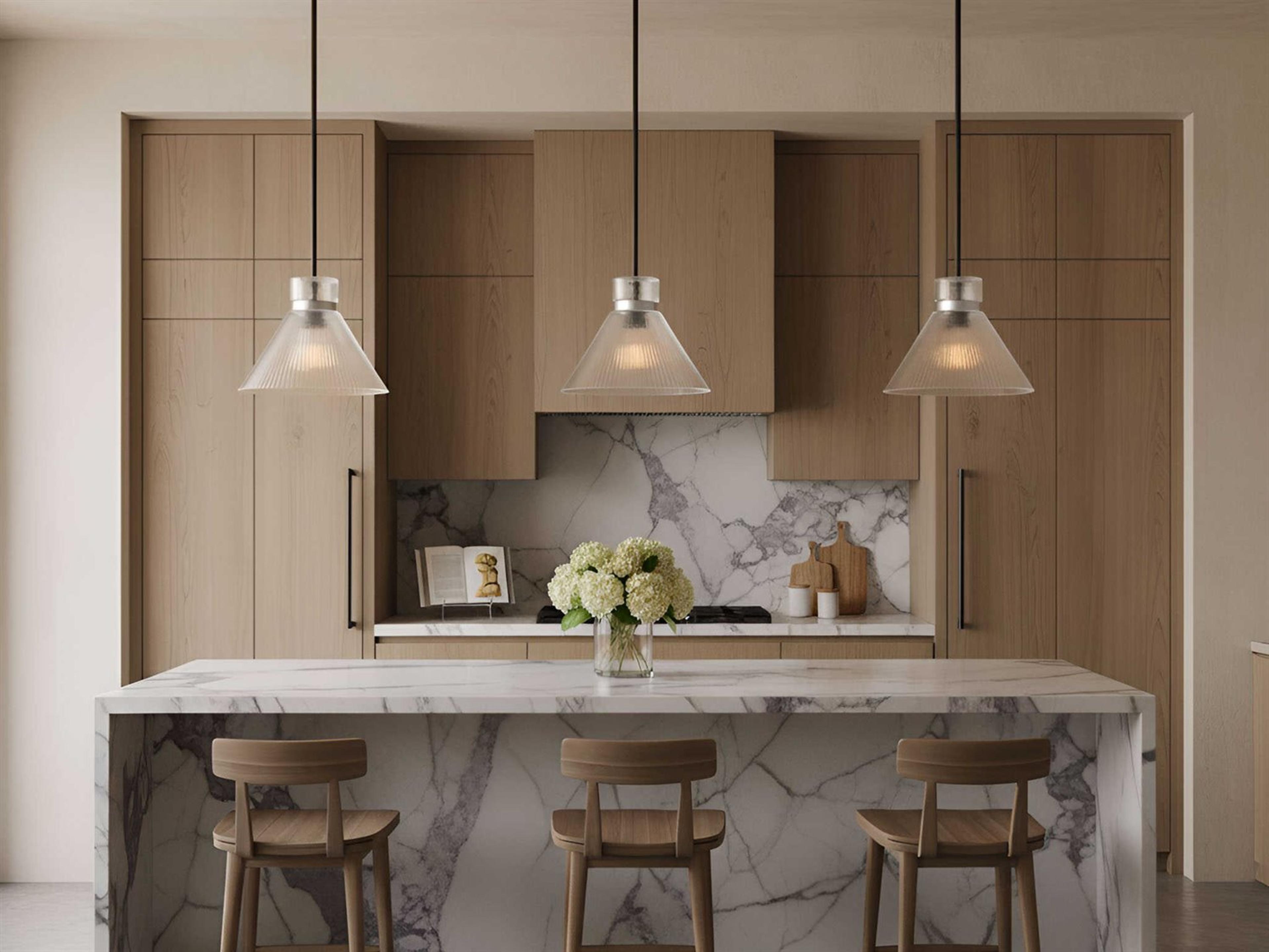 Visual Comfort Studio Liouet 1-Light Midnight Black Mini Pendant