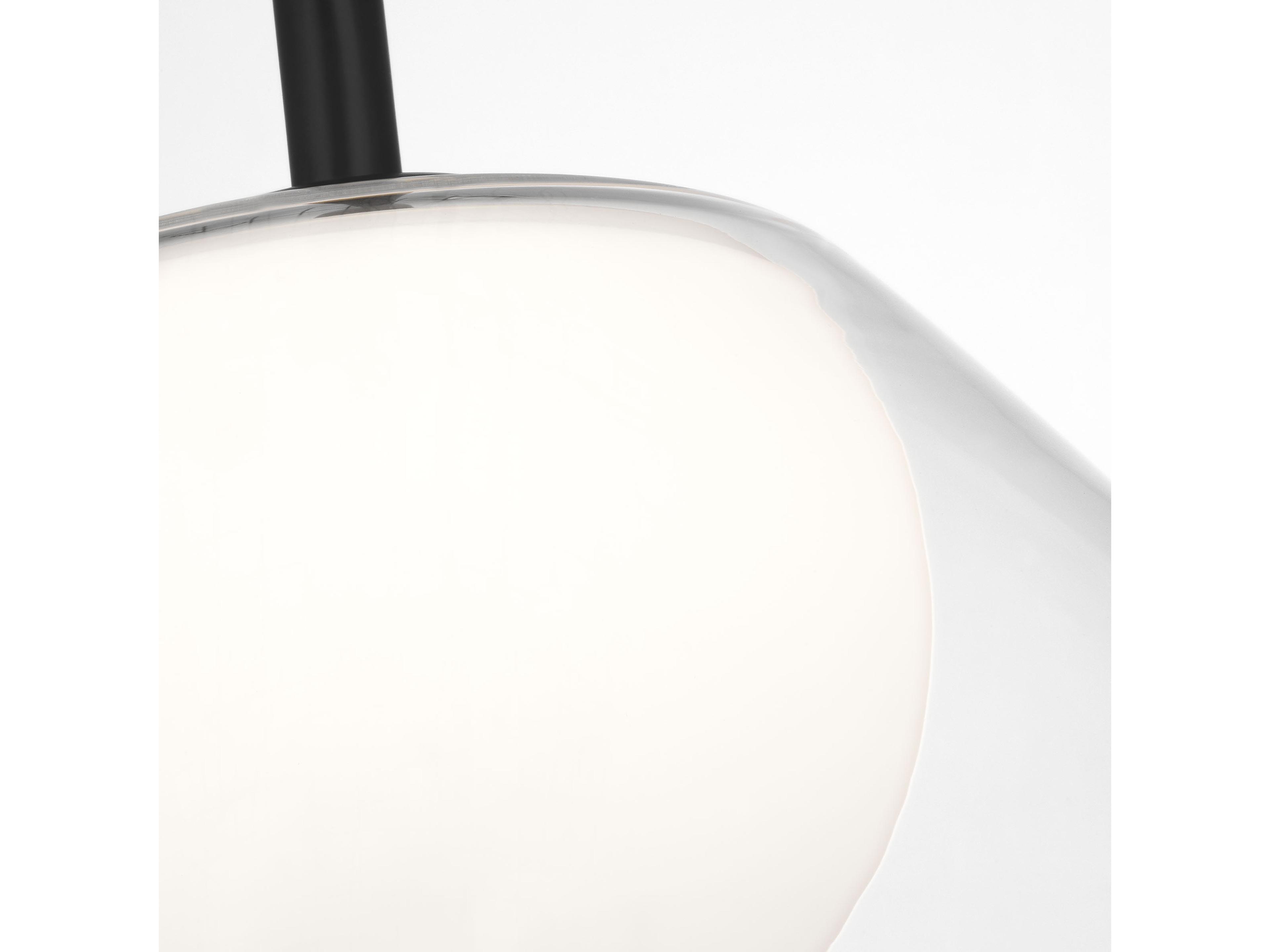 Visual Comfort Studio Suma 1-Light Midnight Black Dome Pendant