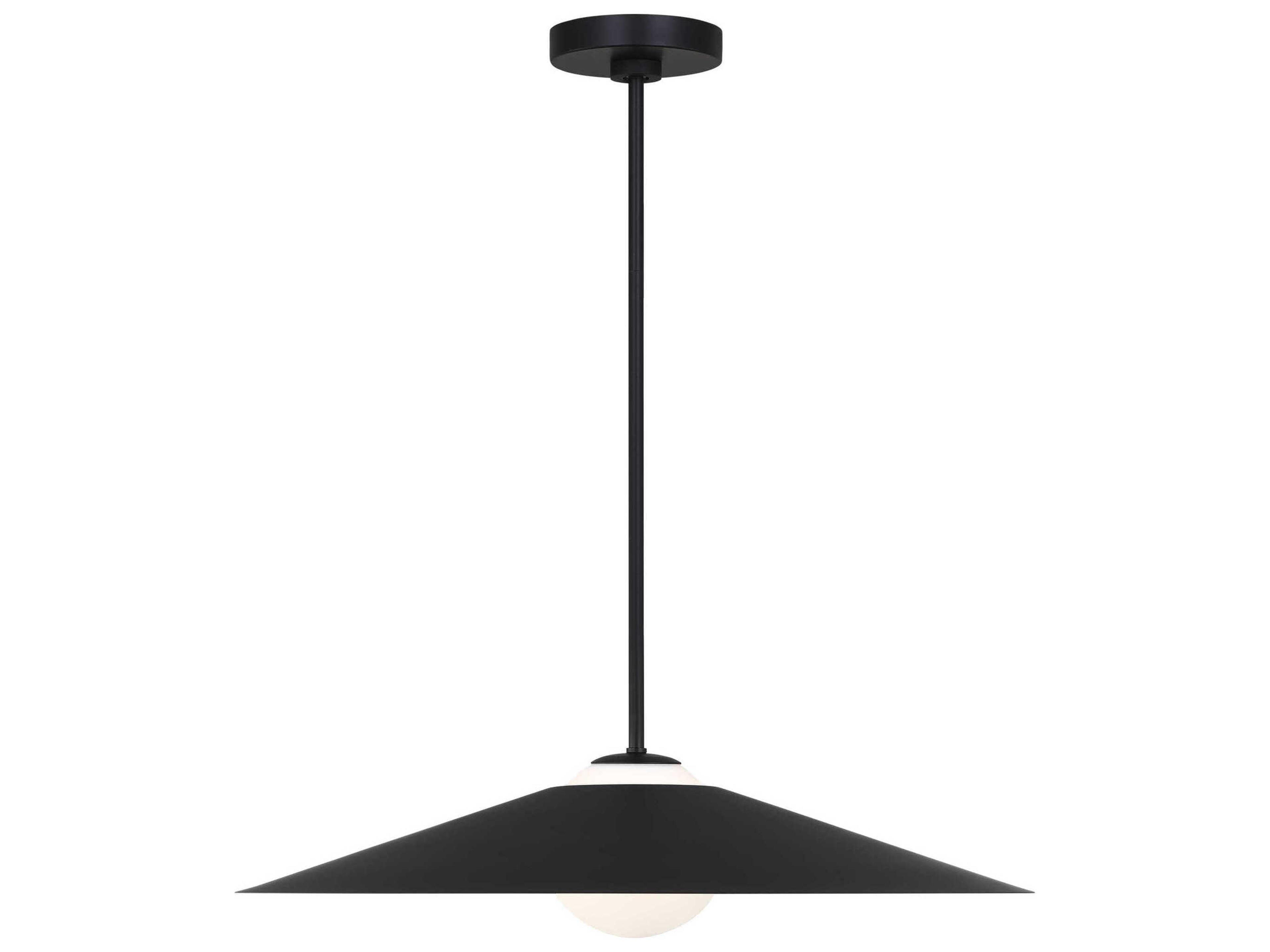 Visual Comfort Studio Astra 1-Light Midnight Black Pendant