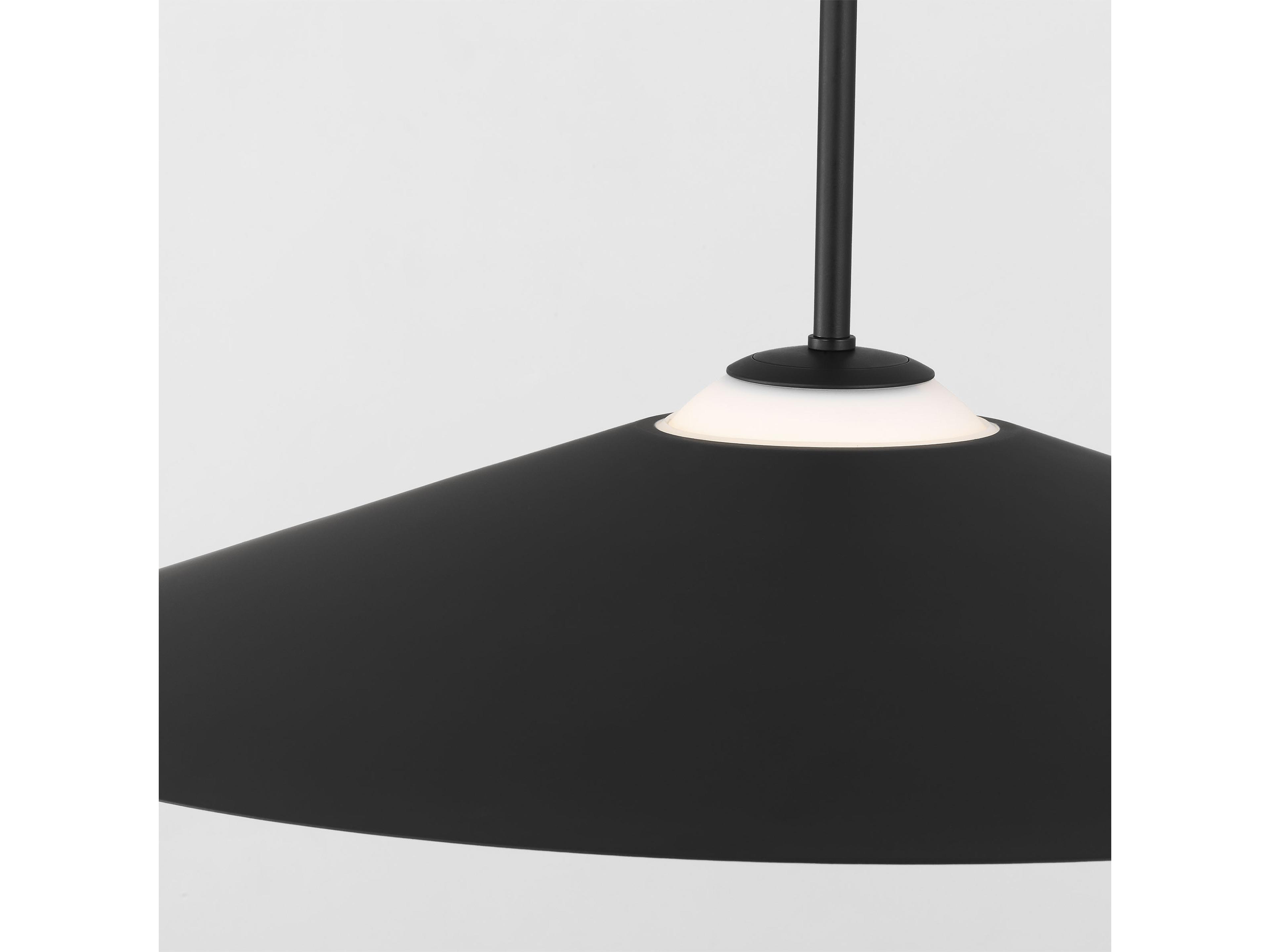 Visual Comfort Studio Astra 1-Light Midnight Black Pendant