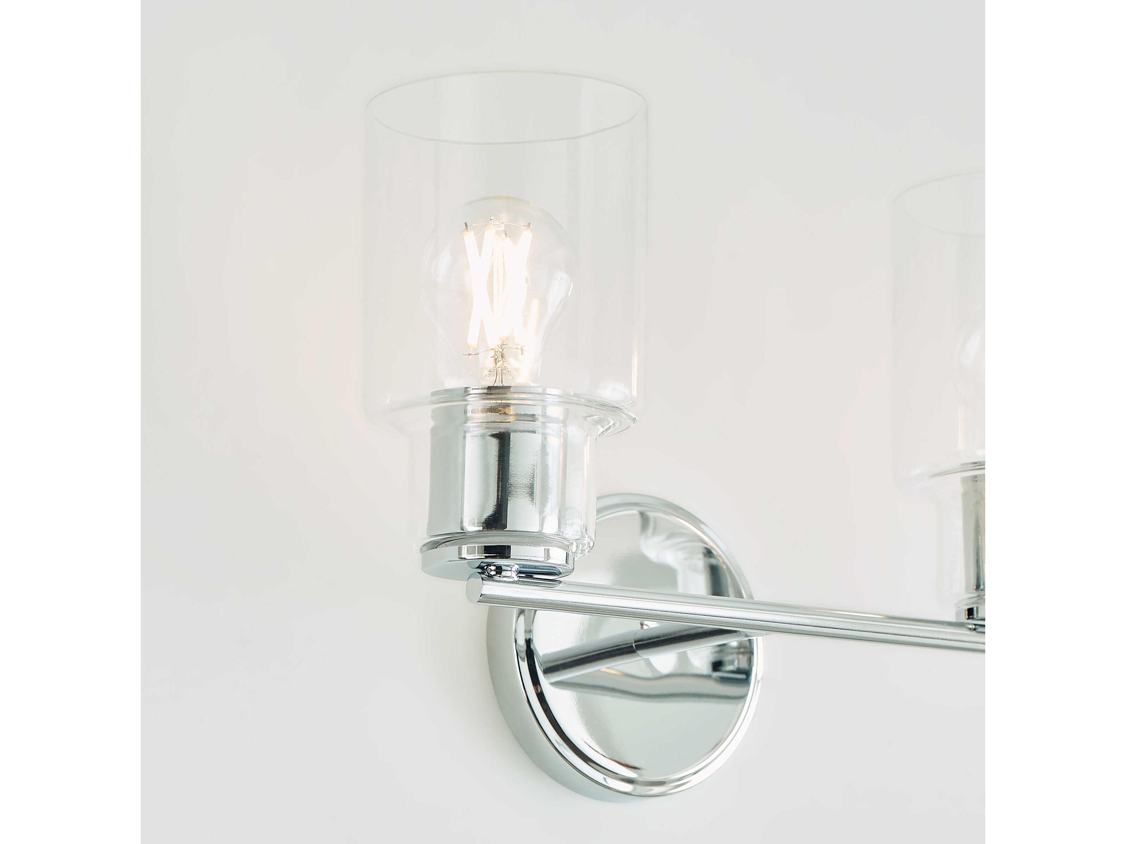 Visual Comfort Studio Sayward 2-Light Chrome Vanity Light