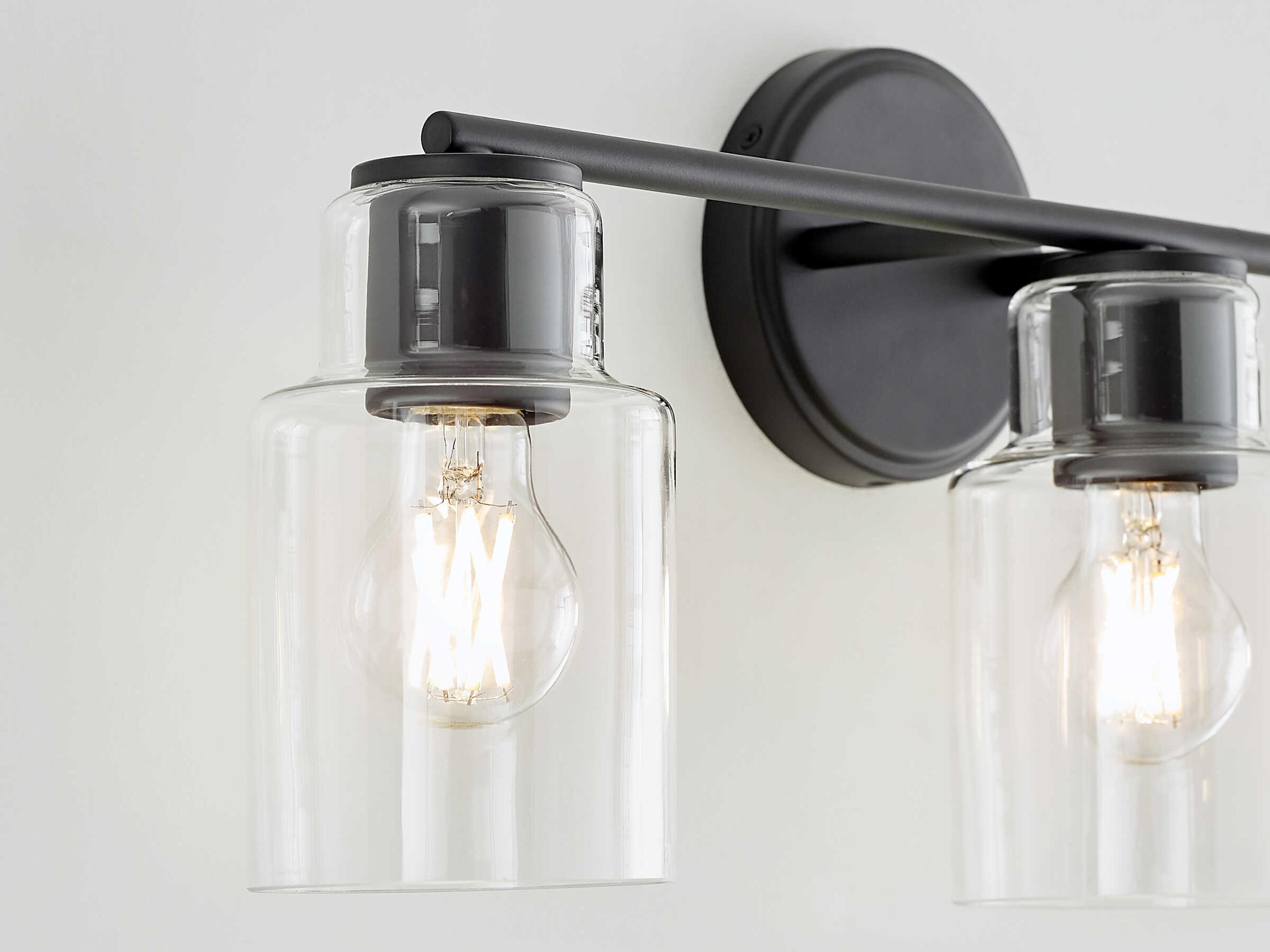 Visual Comfort Studio Sayward 3-Light Midnight Black Vanity Light