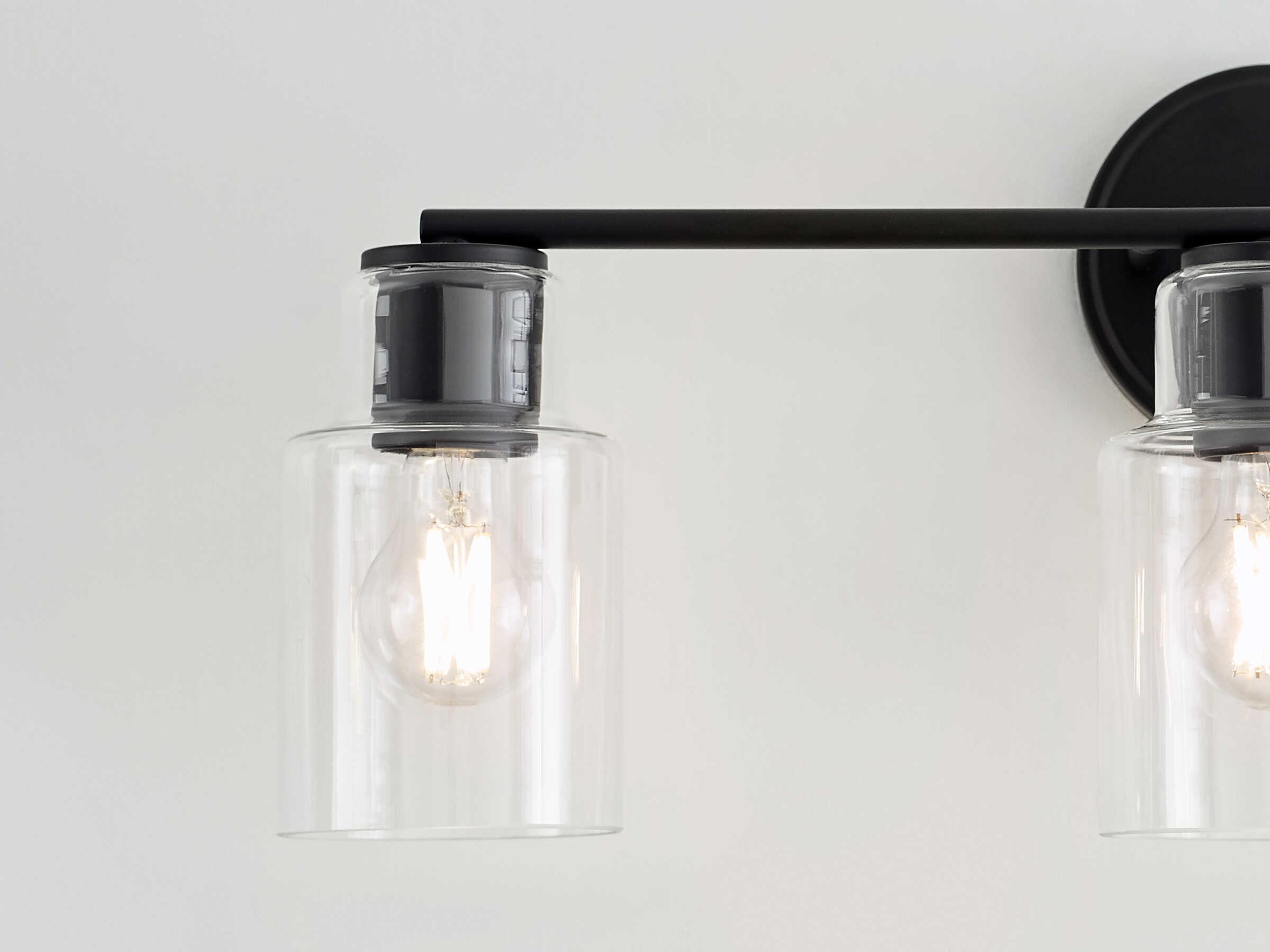 Visual Comfort Studio Sayward 3-Light Midnight Black Vanity Light