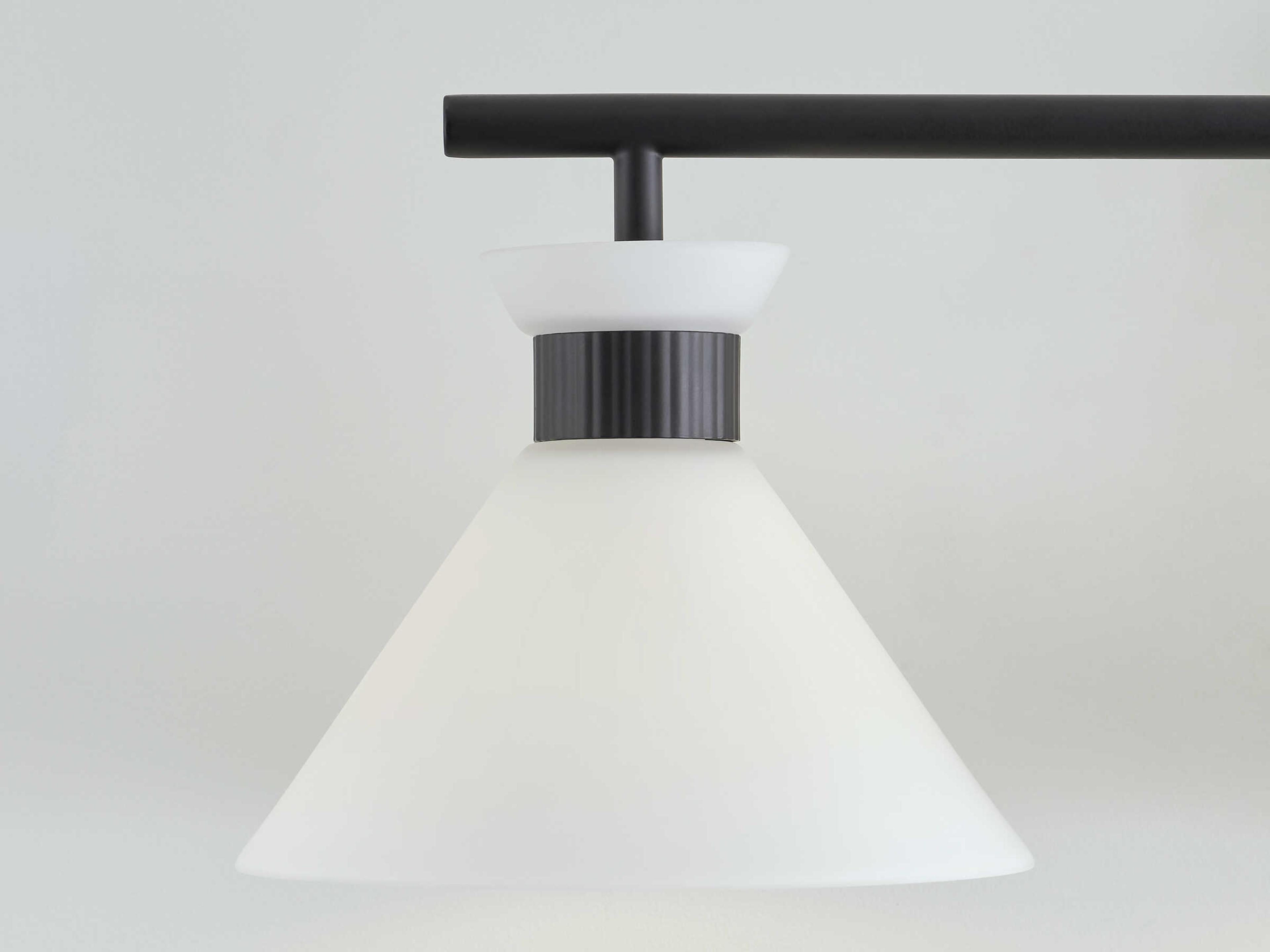 Visual Comfort Studio Belcarra 3-Light Midnight Black Vanity Light