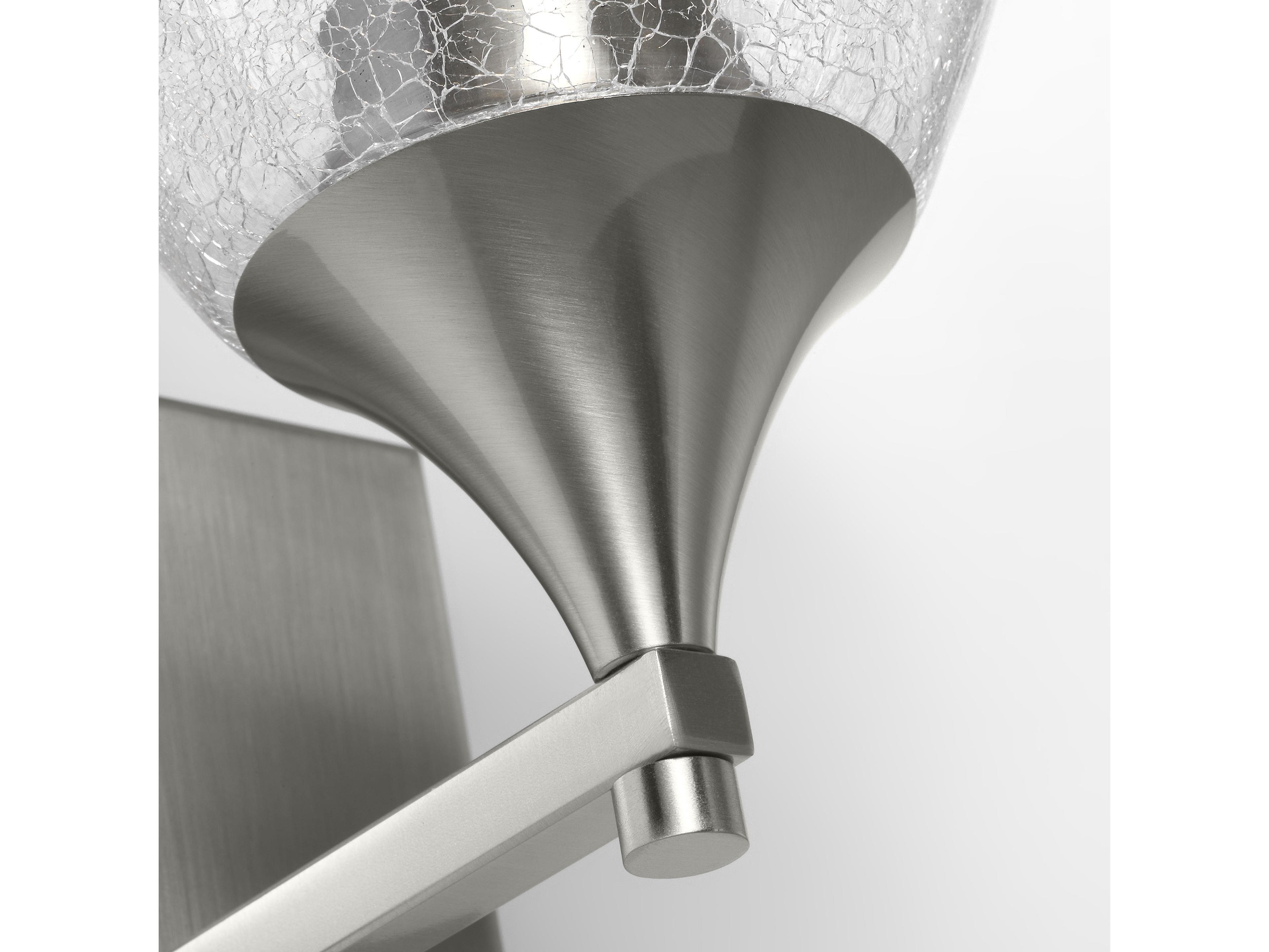 Visual Comfort Studio Toffino 1-Light Brushed Nickel Wall Sconce