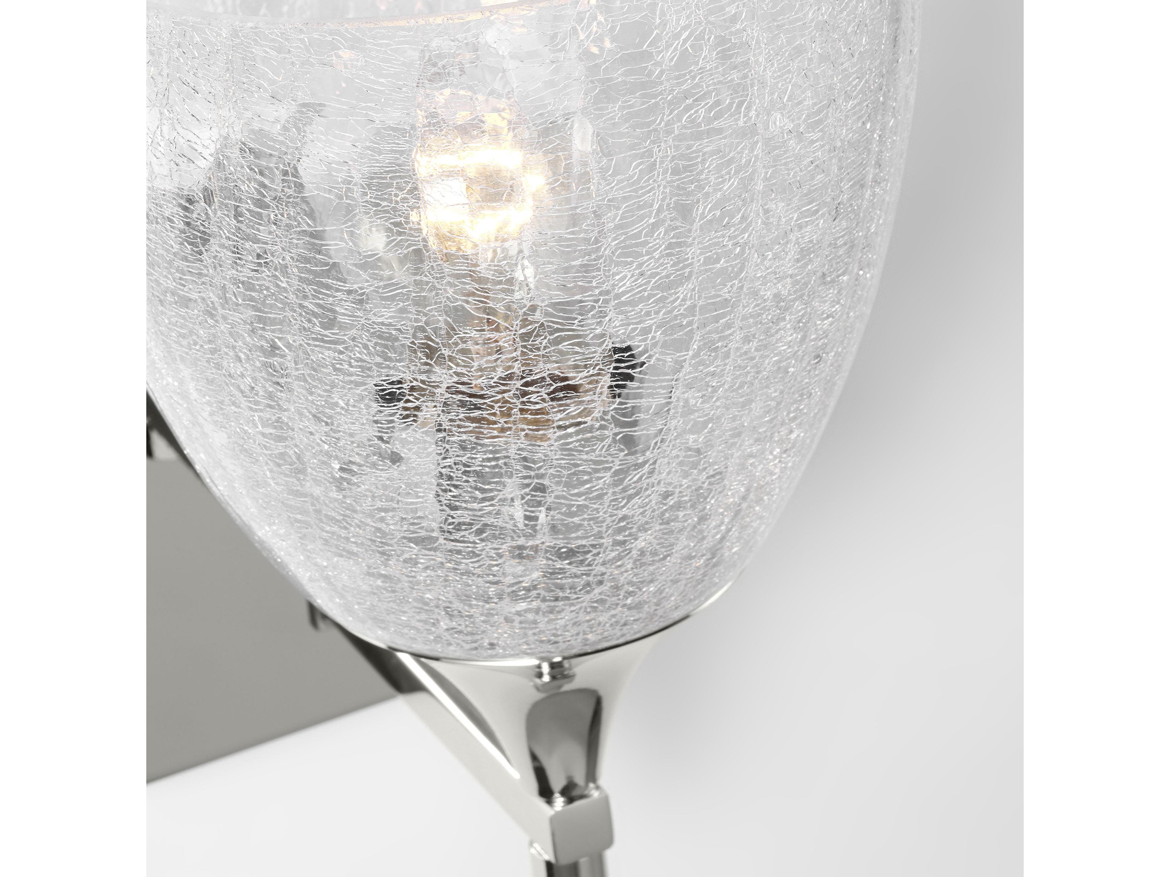 Visual Comfort Studio Toffino 1-Light Chrome Wall Sconce