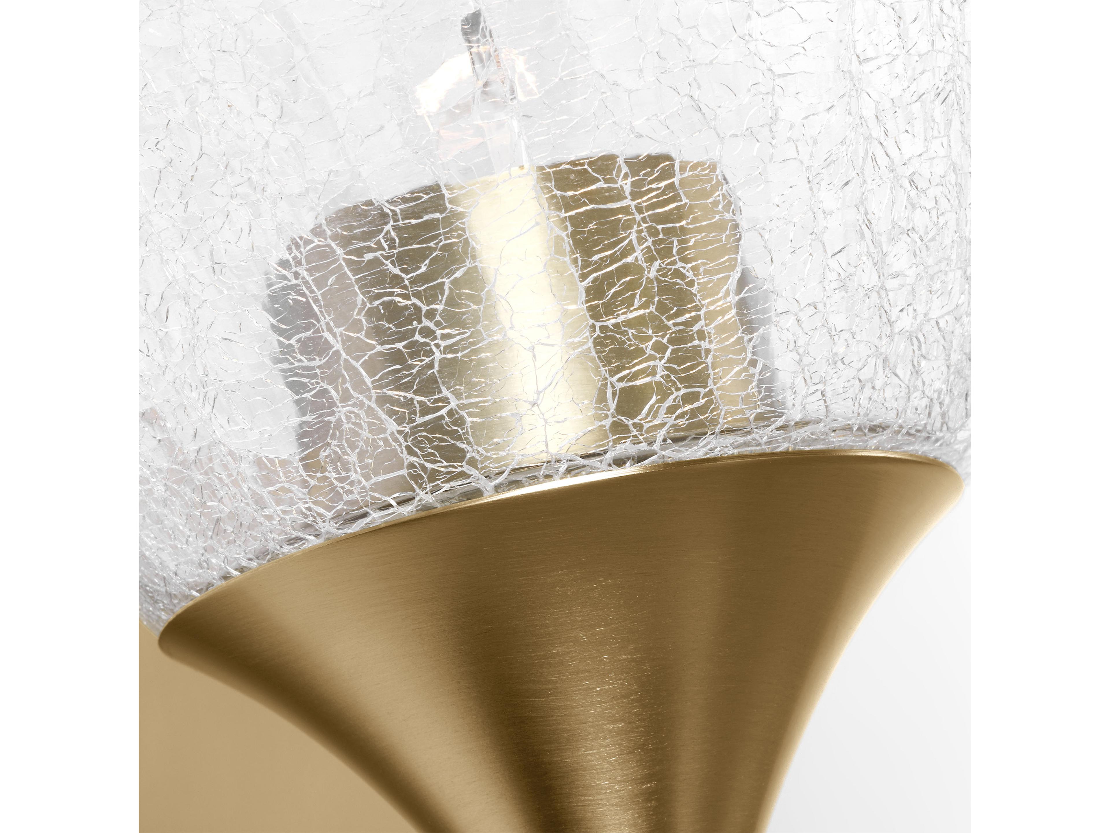 Visual Comfort Studio Toffino 1-Light Satin Brass Wall Sconce