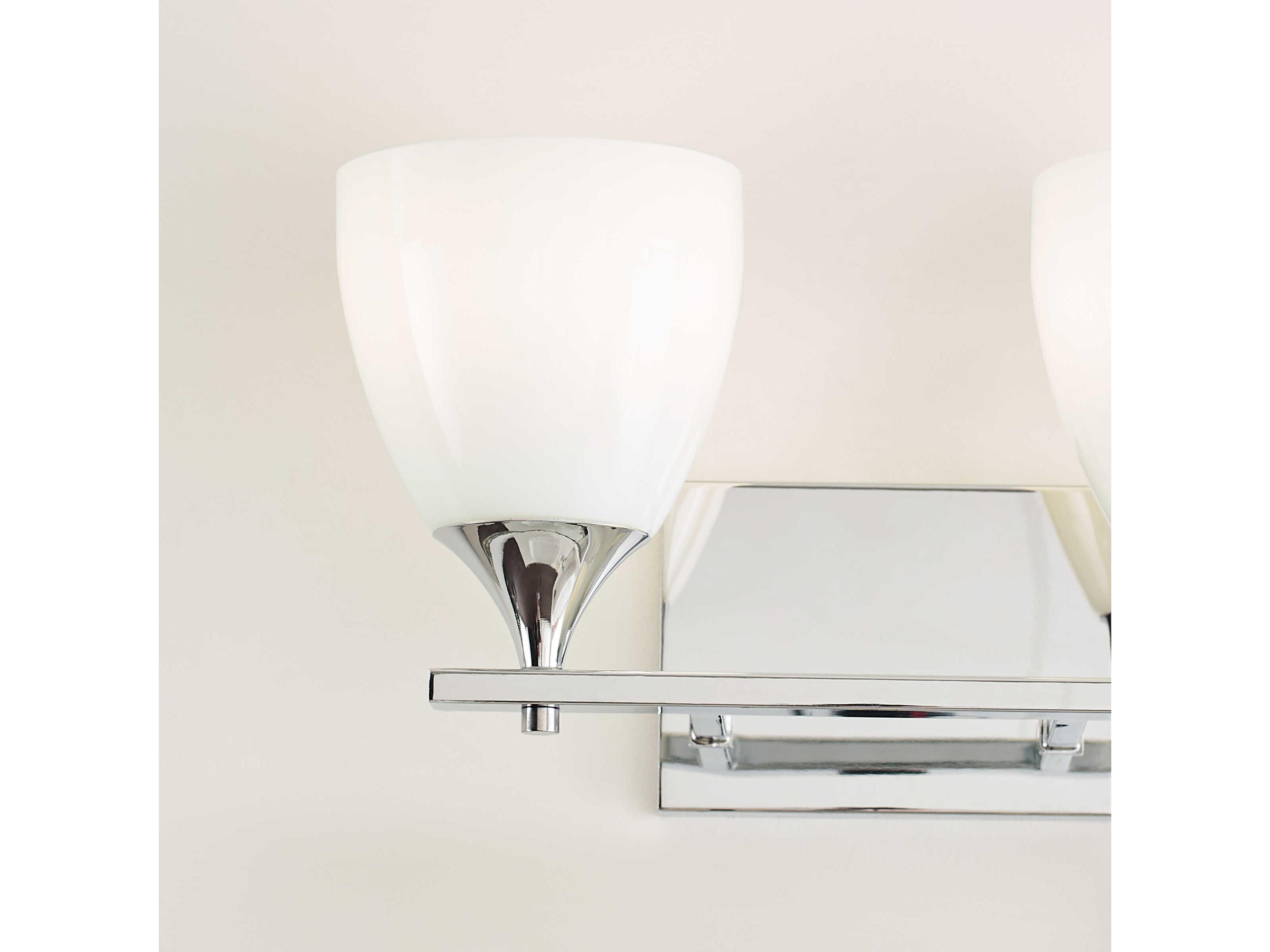 Visual Comfort Studio Toffino 2-Light Chrome Vanity Light