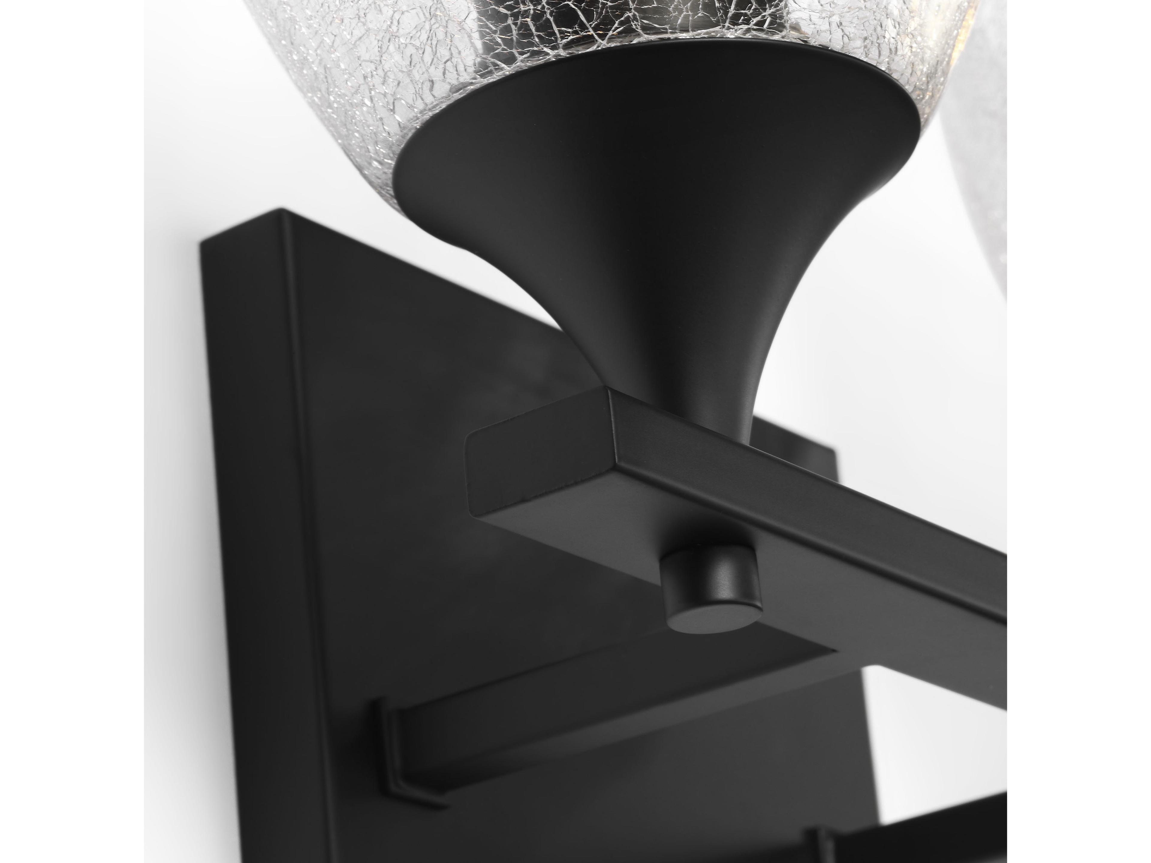 Visual Comfort Studio Toffino 2-Light Midnight Black Vanity Light