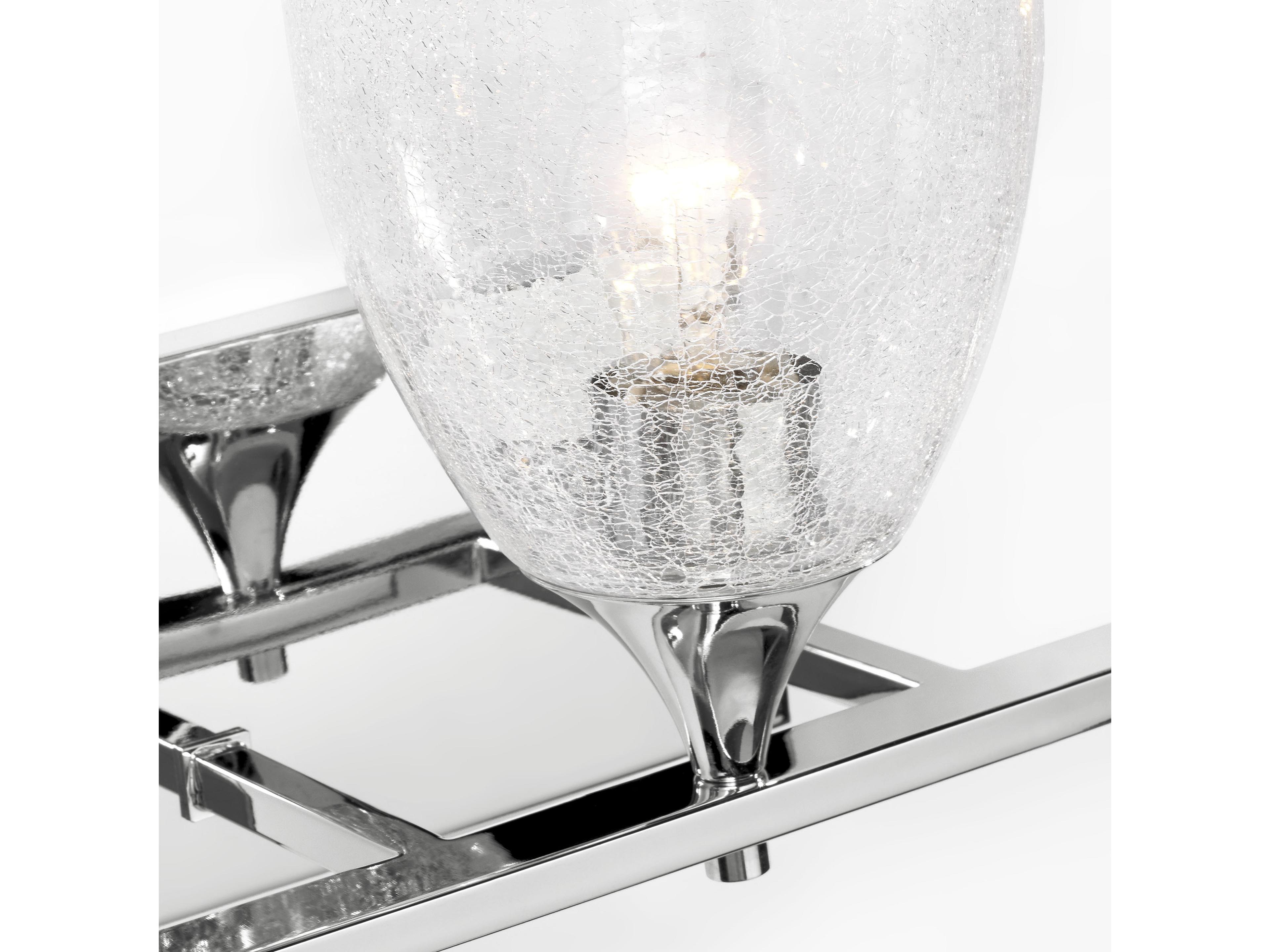 Visual Comfort Studio Toffino 3-Light Chrome Vanity Light
