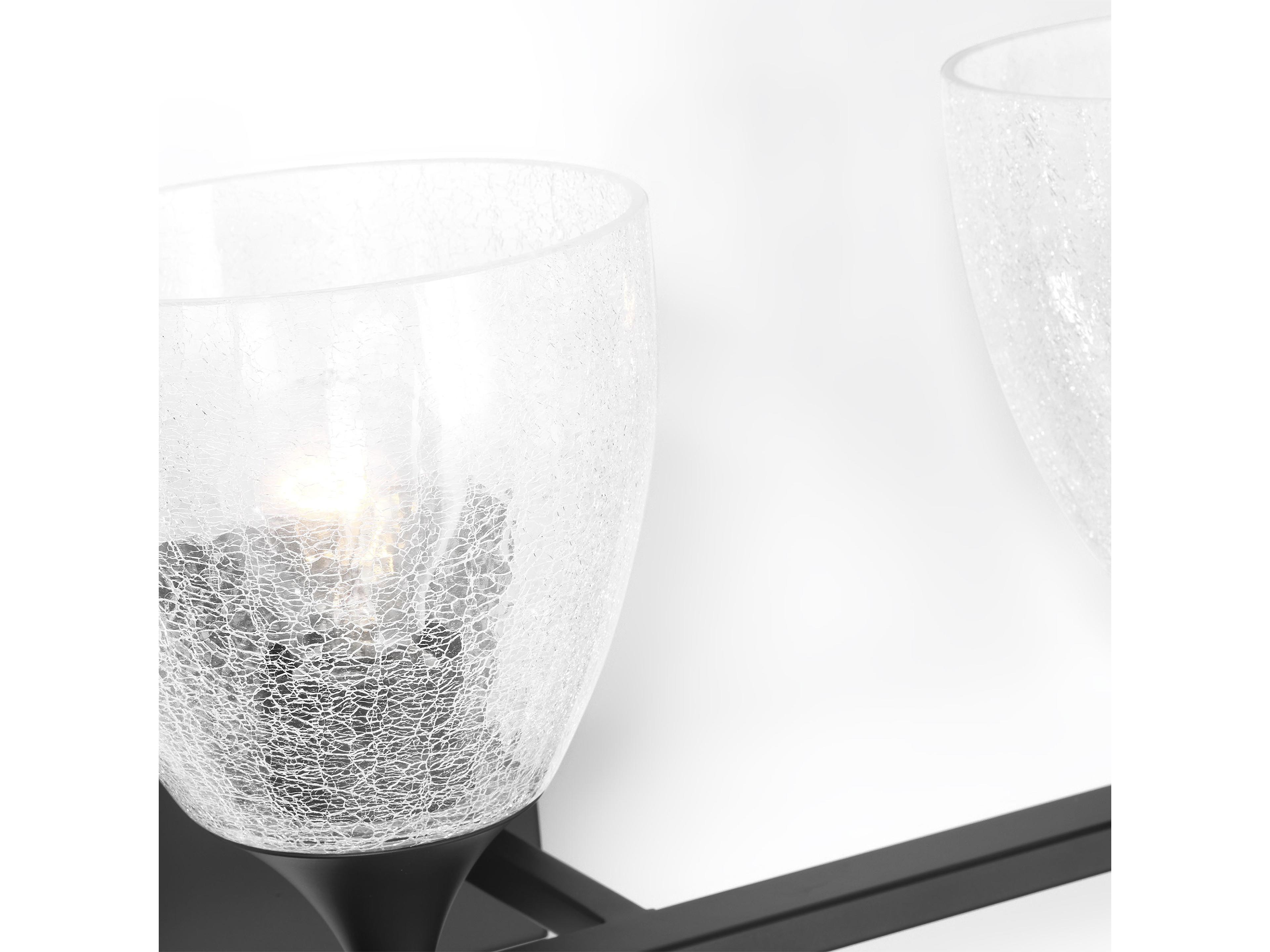 Visual Comfort Studio Toffino 3-Light Midnight Black Vanity Light