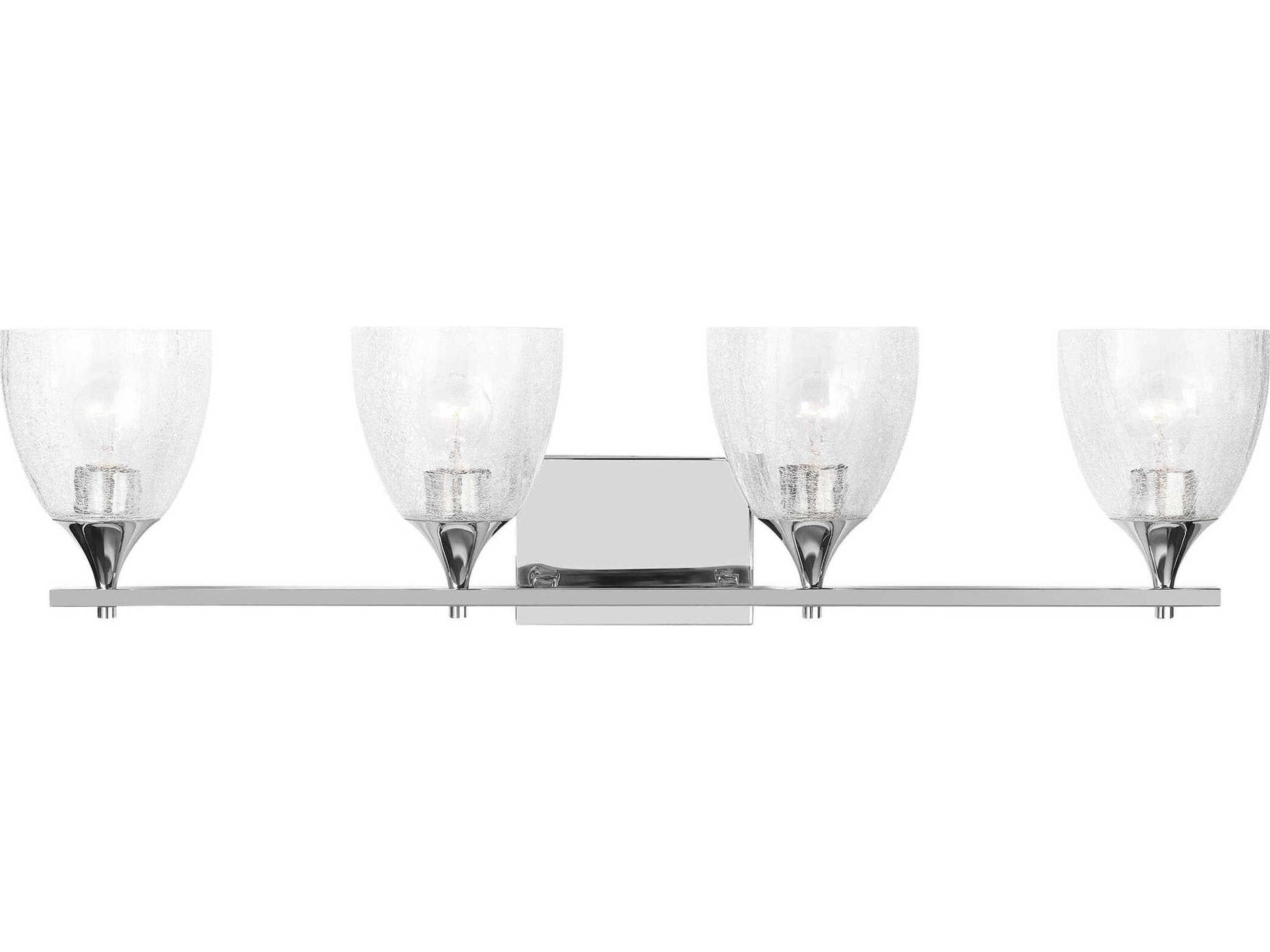 Visual Comfort Studio Toffino 4-Light Chrome Vanity Light