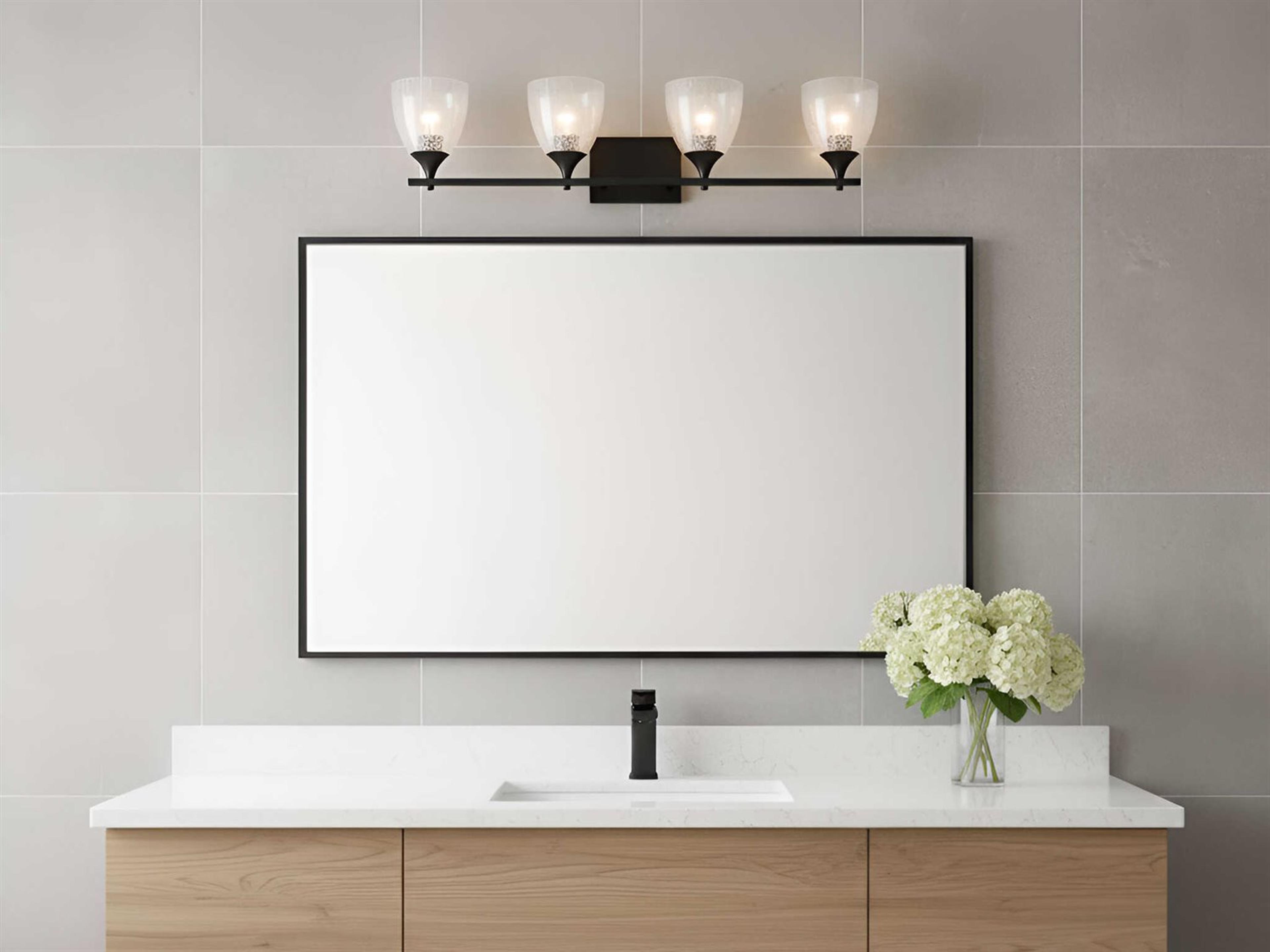 Visual Comfort Studio Toffino 4-Light Midnight Black Vanity Light