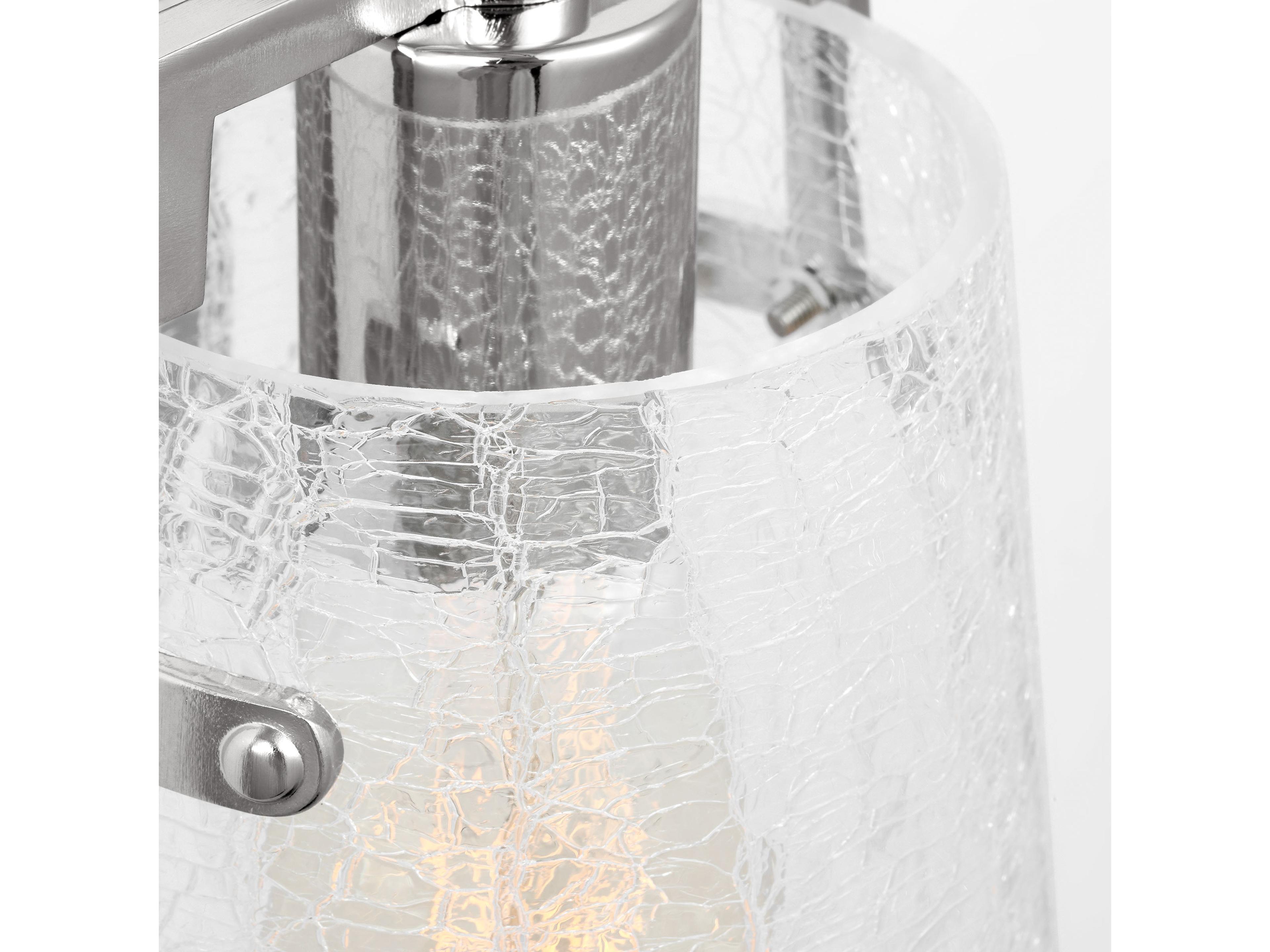 Visual Comfort Studio Crofton 1-Light Chrome Wall Sconce