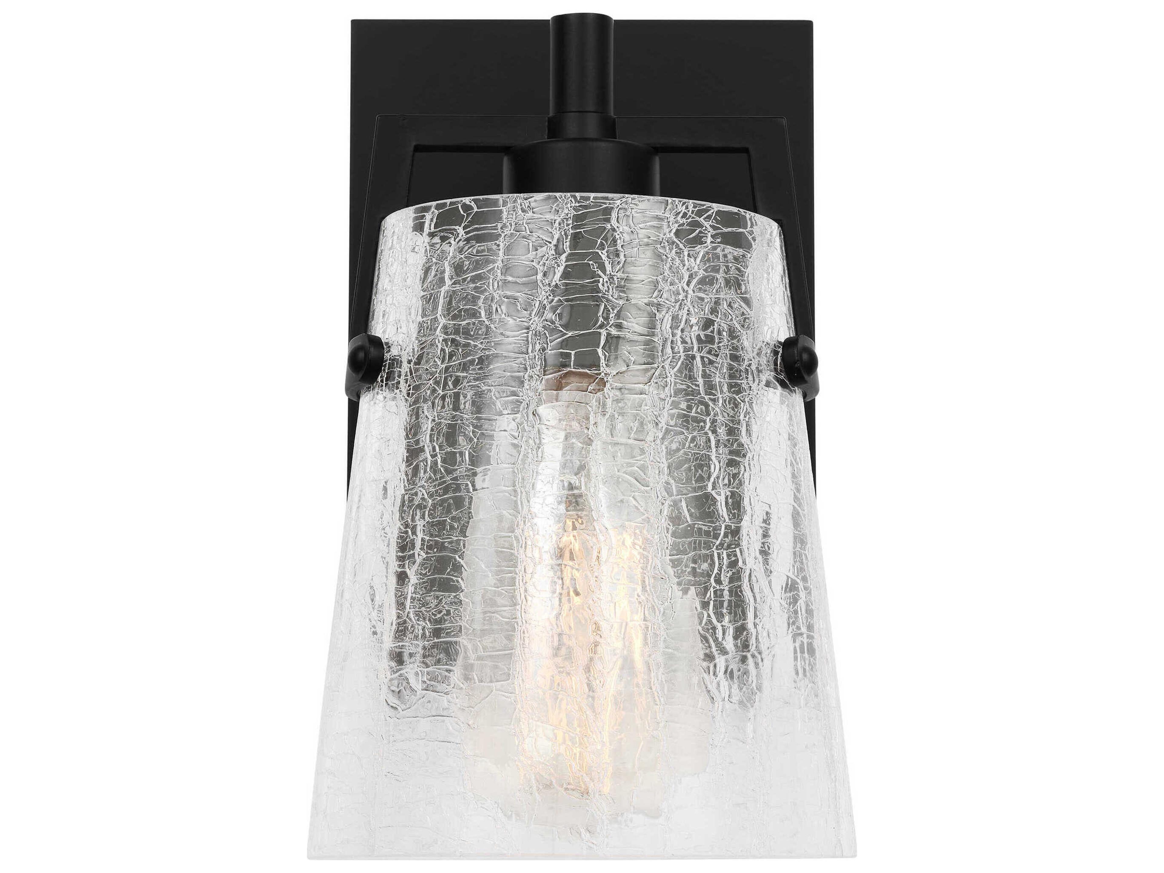 Visual Comfort Studio Crofton 1-Light Midnight Black Wall Sconce